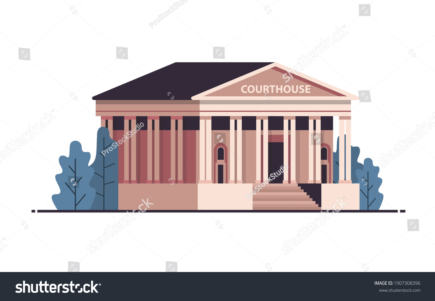 裁判所 Images, Stock Photos & Vectors | Shutterstock