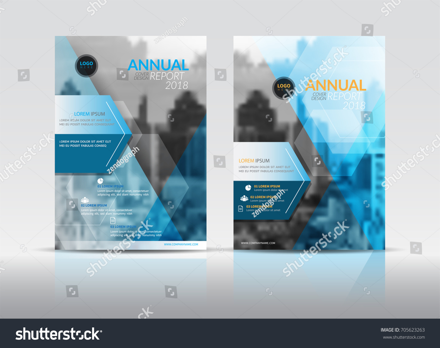 cover design template annual