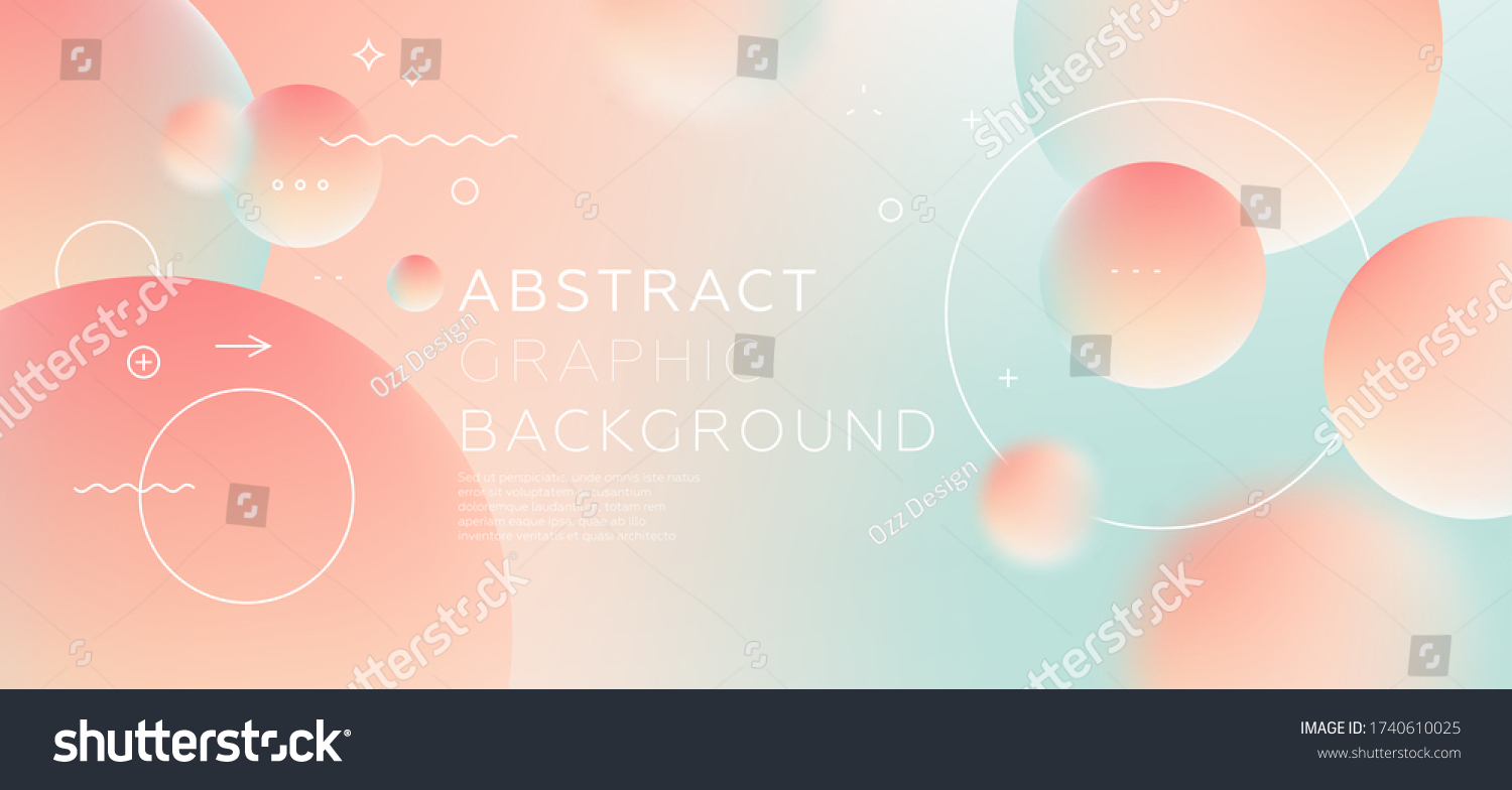 SVG of Cover template with dynamic bauhaus, memphis and hipster liquid fluid graphic geometric shapes for landing page, placards, brochures, posters, covers and banners. Vector illustration. svg