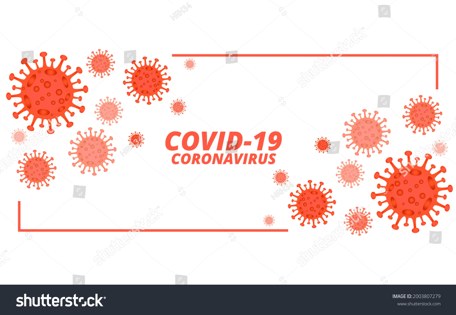 SVG of COVID - 19 CORONOVIRUS ILLUSTRATION SVG - EPS svg