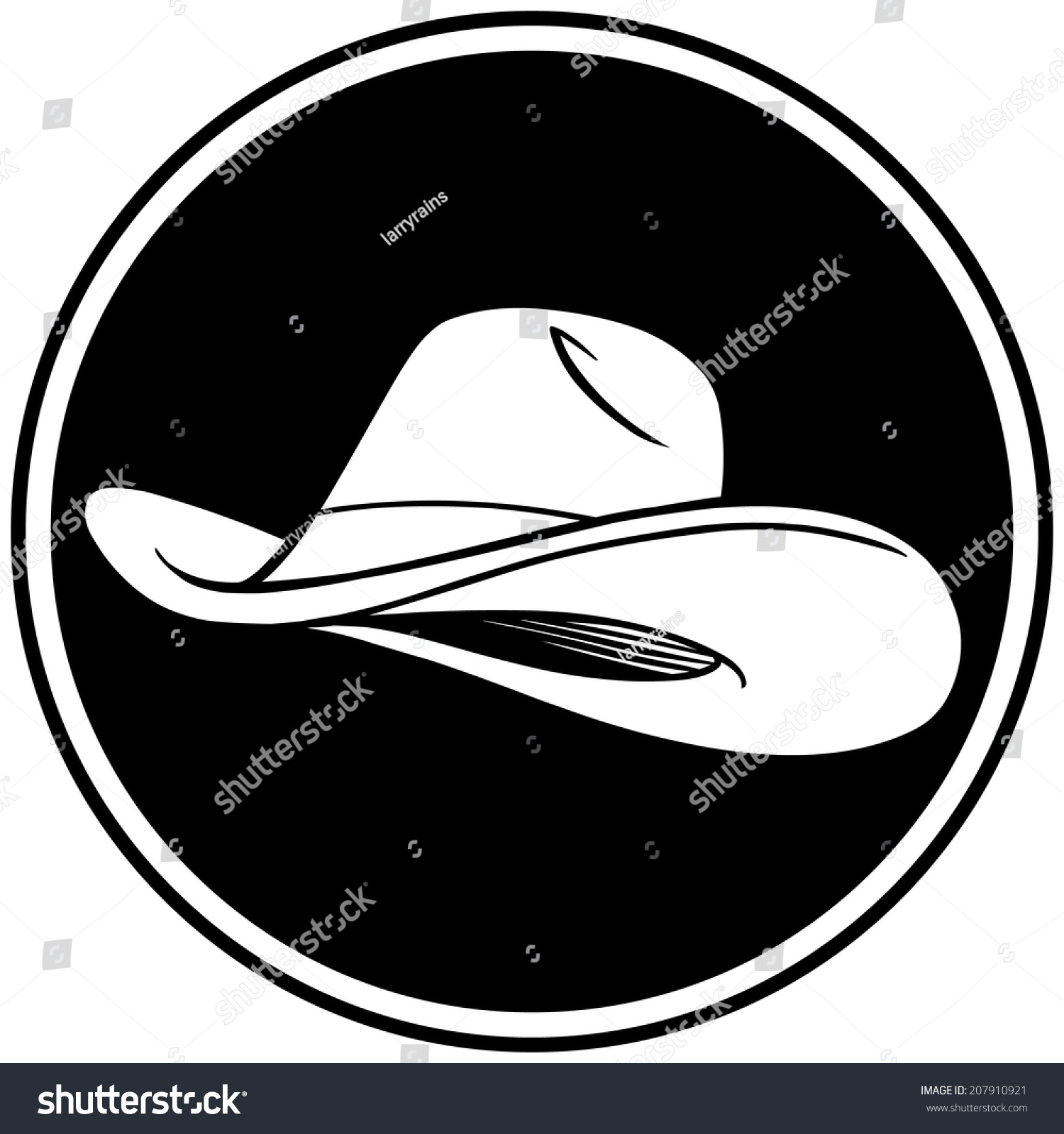 cowboy-hat-symbol-stock-vector-207910921-shutterstock