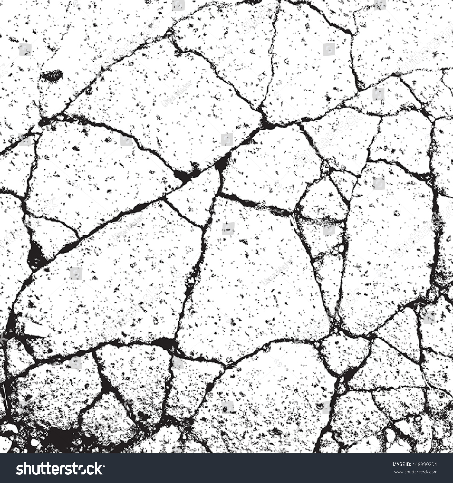 Cracked Overlay Texture Your Design Eps10 Stock Vector (Royalty Free ...