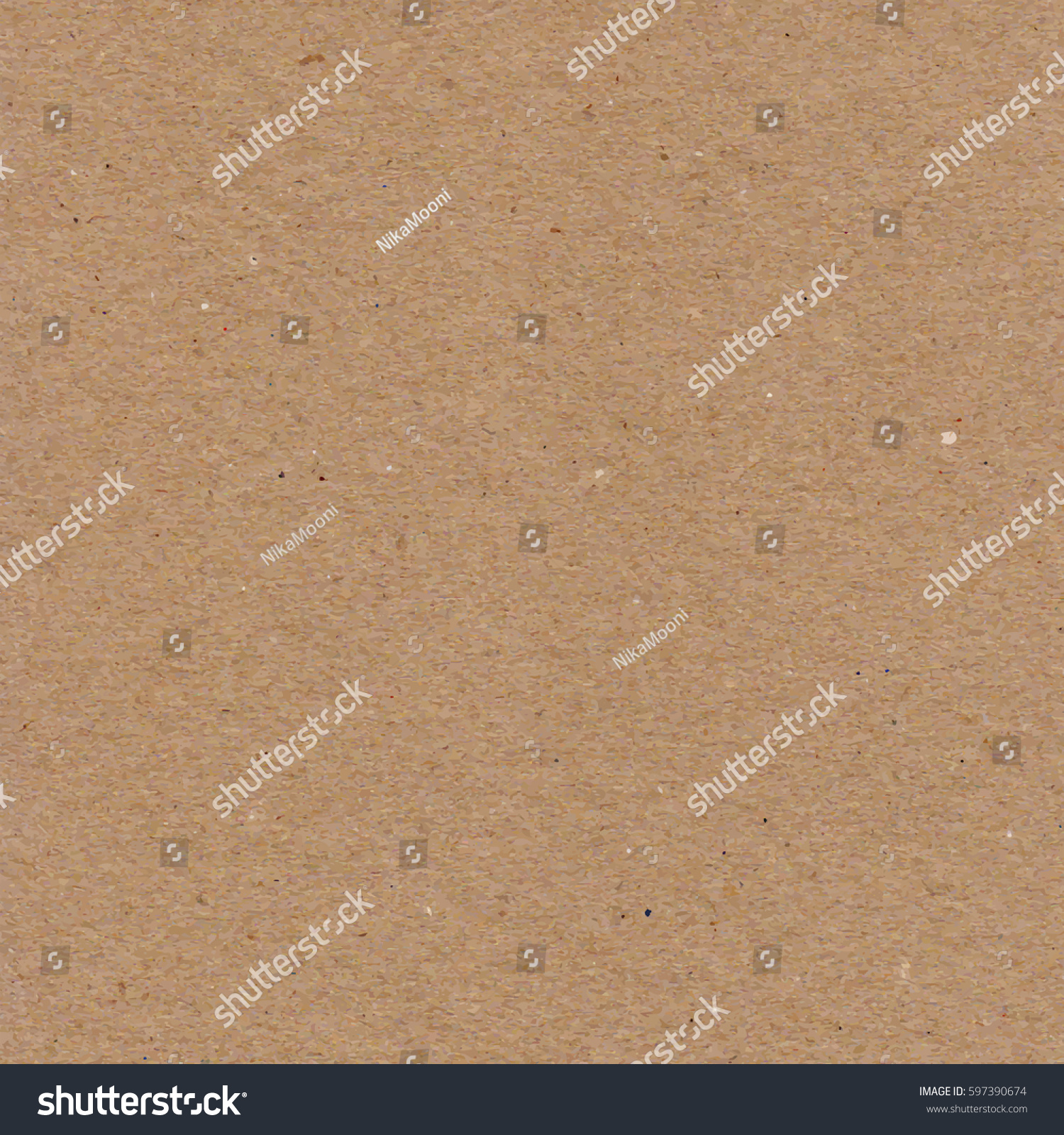 Craft Paper Background Old Paper Texture Stock Vector 597390674