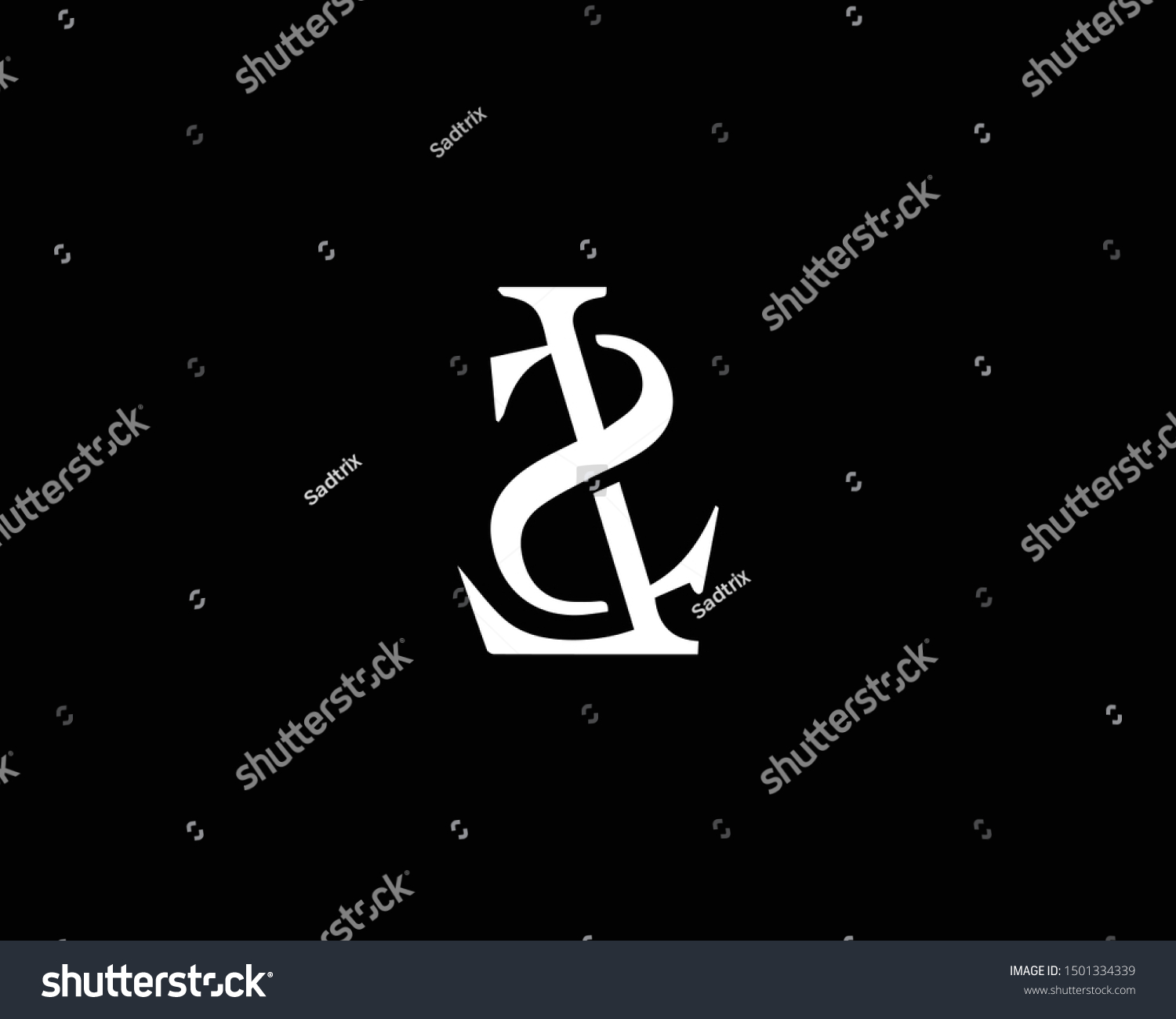 Creative Minimalist Letter Ls Sl Logo Vector Có Sẵn Miễn Phí Bản Quyền 1501334339 Shutterstock