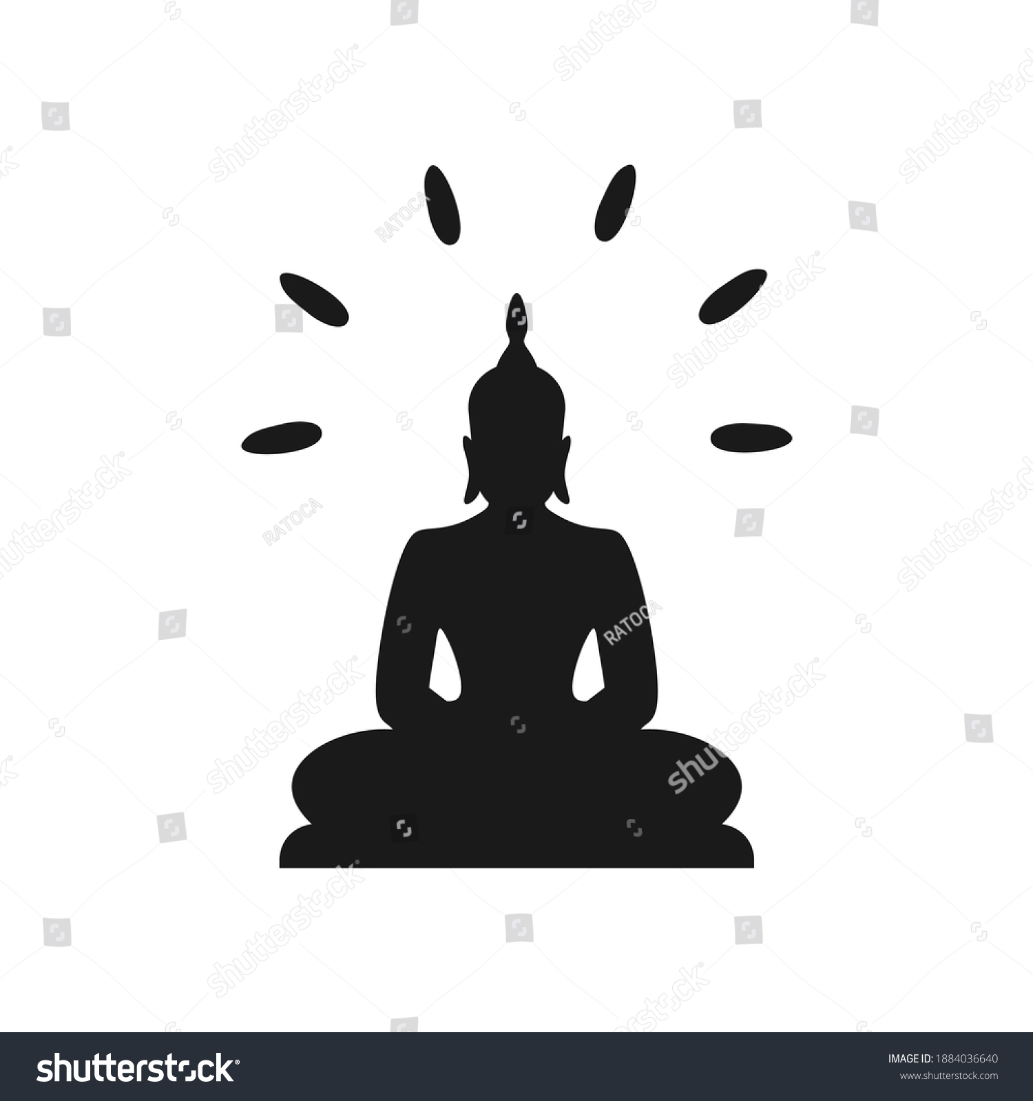 Budha Stock Vectors, Images & Vector Art | Shutterstock