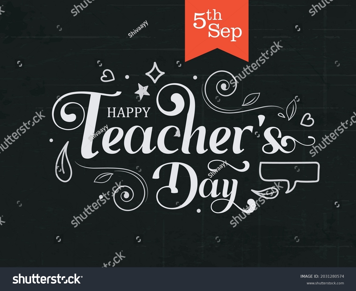 13,229 Happy teachers day text Images, Stock Photos & Vectors ...