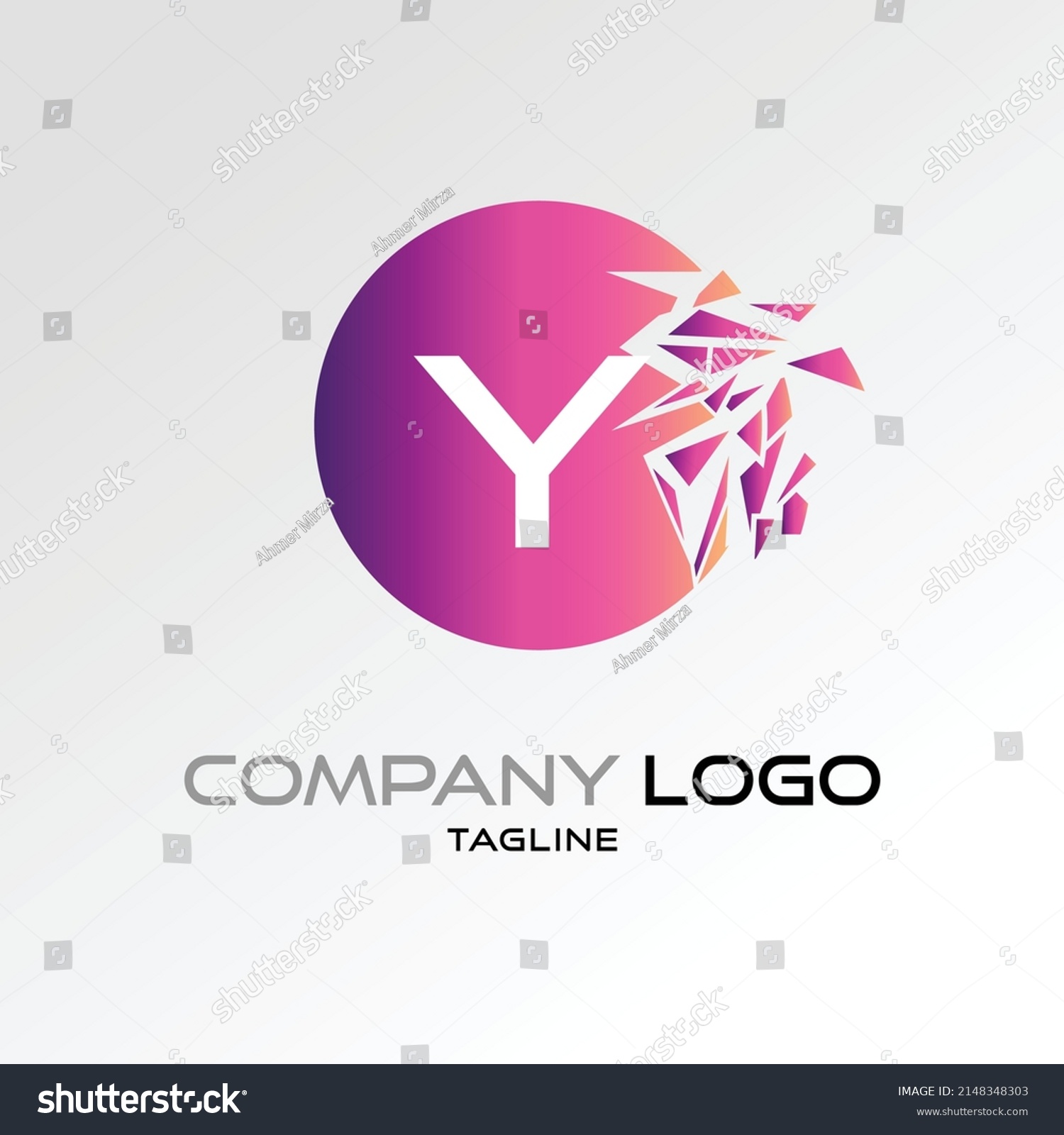 Creative Letter Y Logo Design Vector Stock Vector (Royalty Free ...