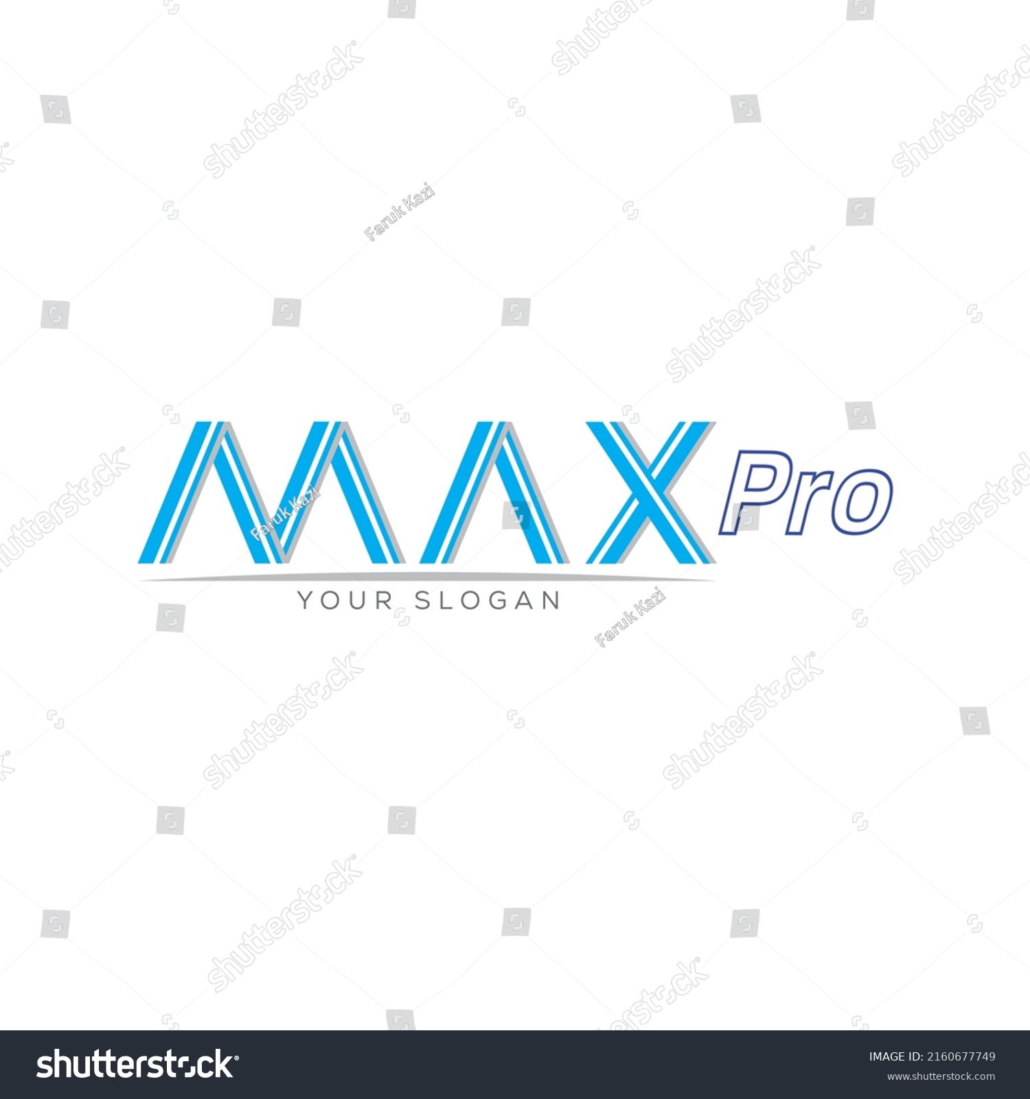 Creative Max Pro Logo Icon Vector Stock Vector (Royalty Free ...