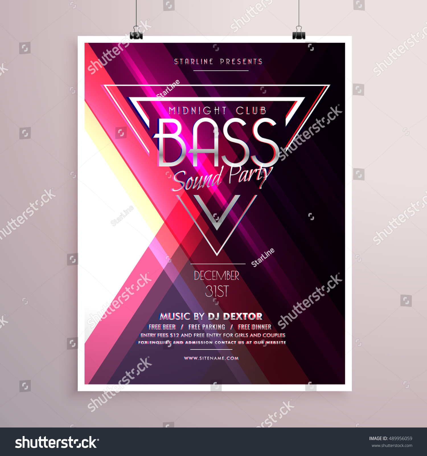 flyer template free word