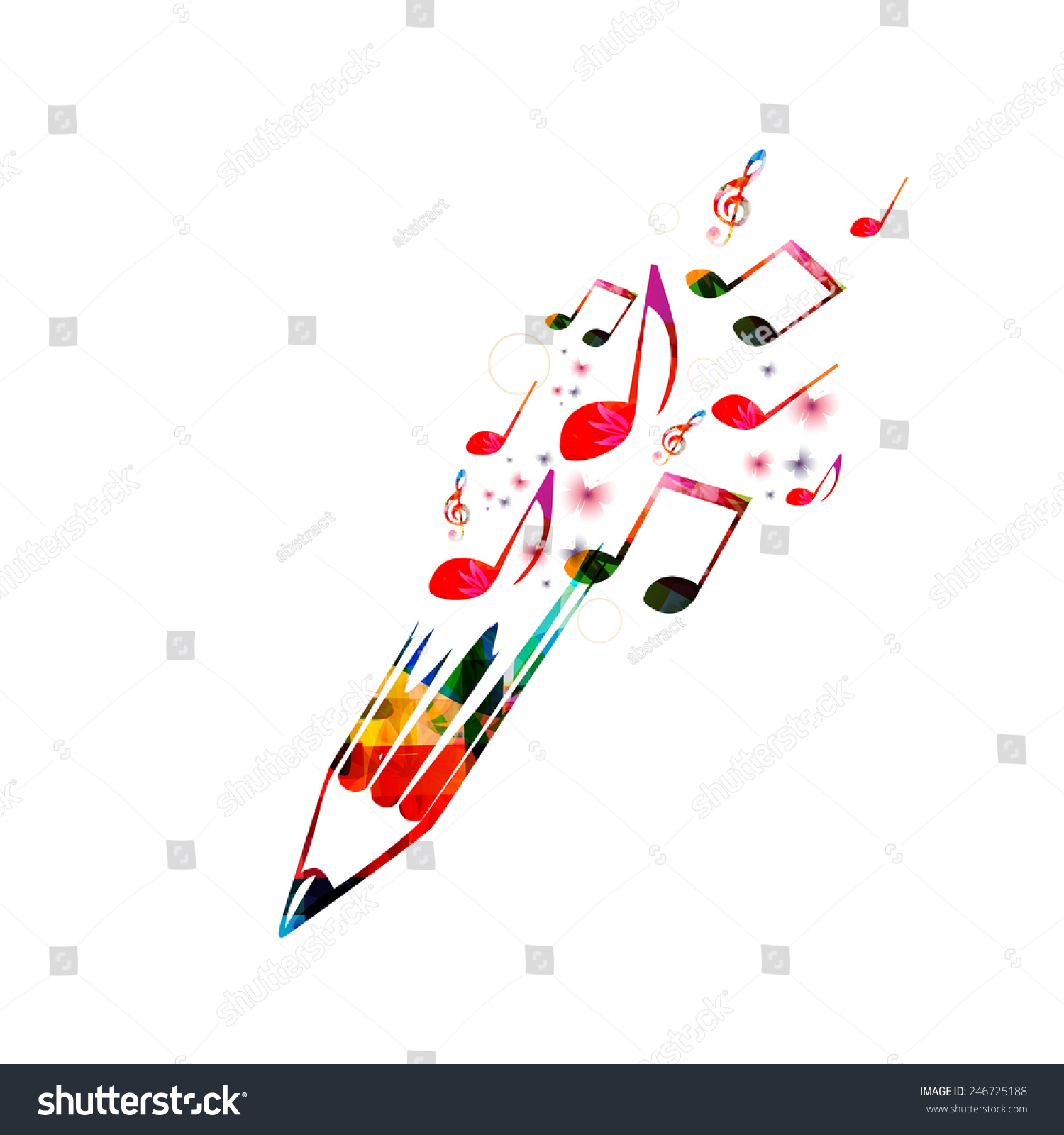 Creative Writing Concept Stock Vector (Royalty Free) 246725188 ...