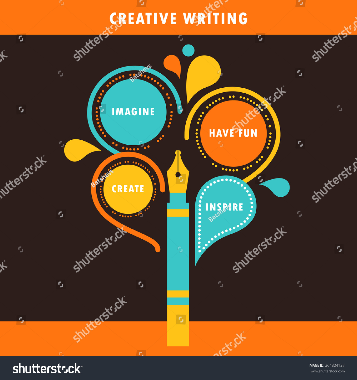 Creative Writing Infographics Template Stock Vector (Royalty Free ...