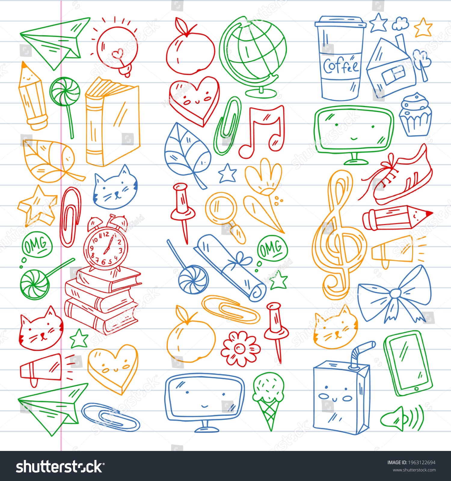 Creativity Imagination Vector Illustration Children Education Stock Creativity Imagination Vector Illustration Children Education Stock