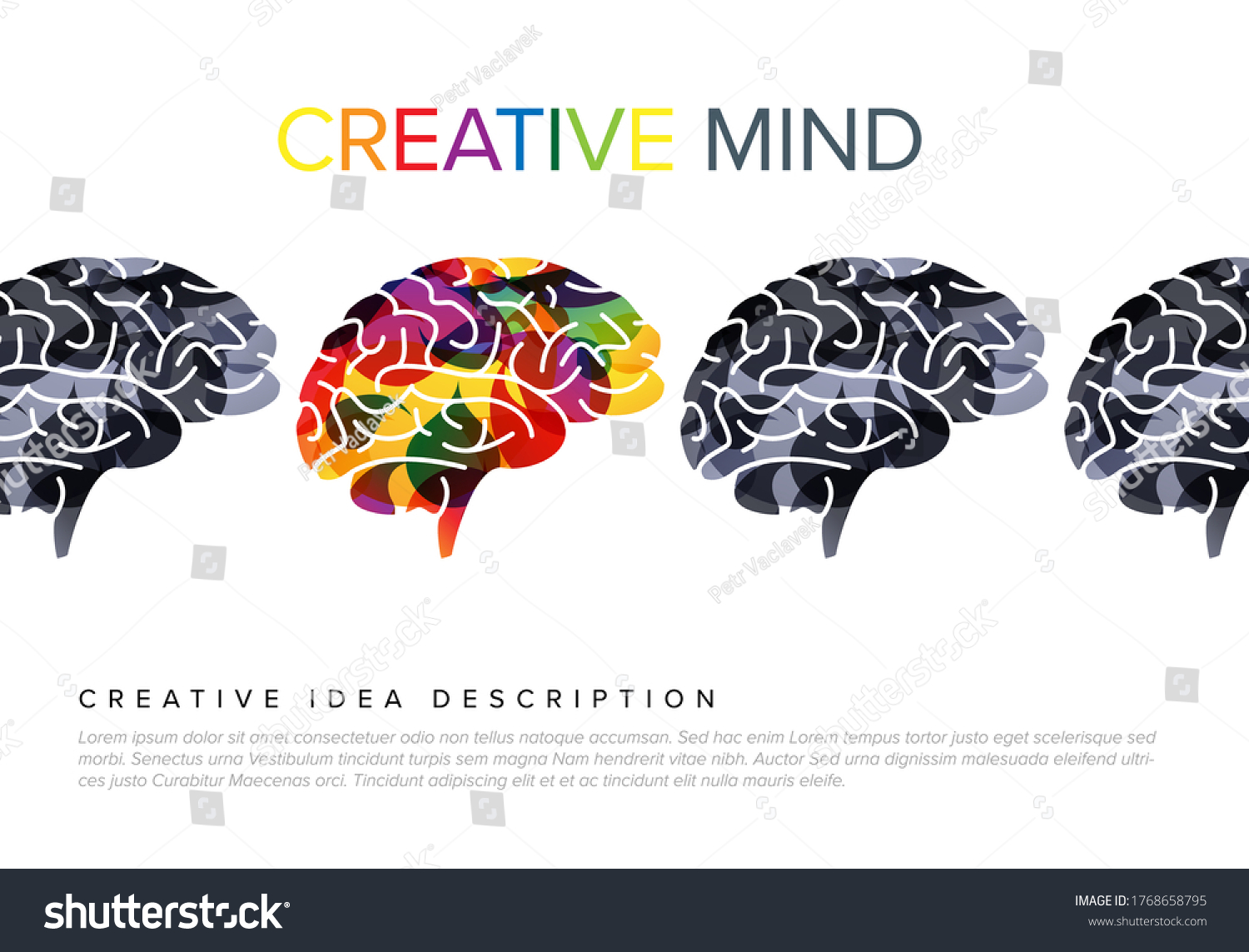 人間の脳観のベクター画像 脳の平面図 側面図 断面図 医療デザイン 教育 ロゴデザインの人間の脳のイラスト 色の変更が簡単 ベクター画像人間の脳 ロゴ脳 のベクター画像素材 ロイヤリティフリー