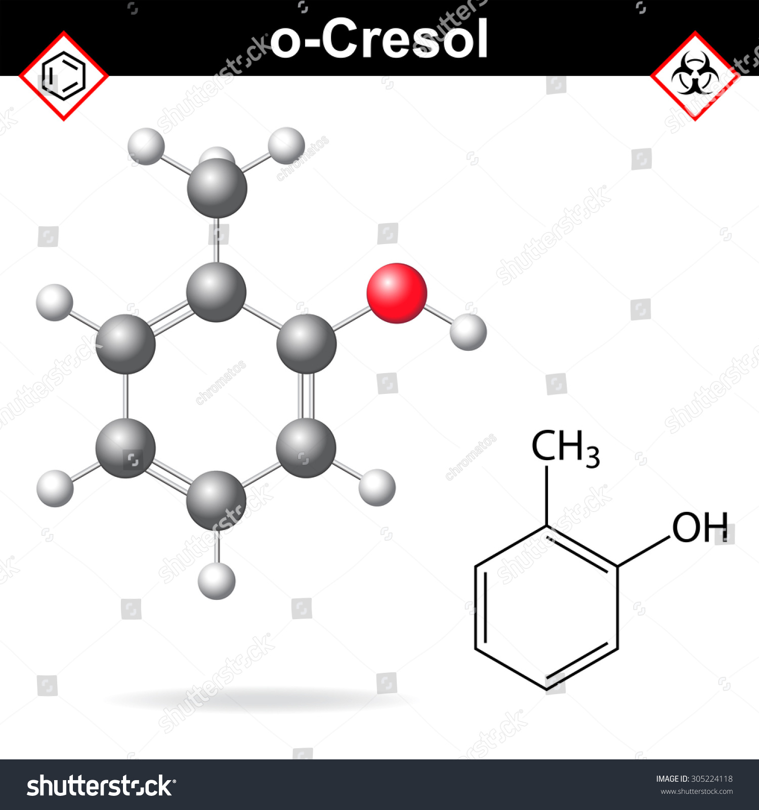 Cresol Molecule Structural Chemical Formula Model Stock Vector Royalty cresol-molecule-structural-chemical-formula-model-stock-vector-royalty