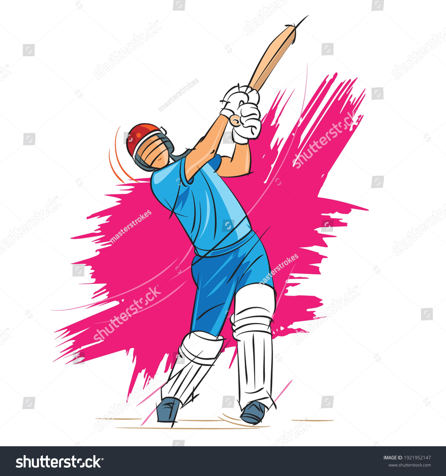 13,675 Cricket players illustration Images, Stock Photos & Vectors ...