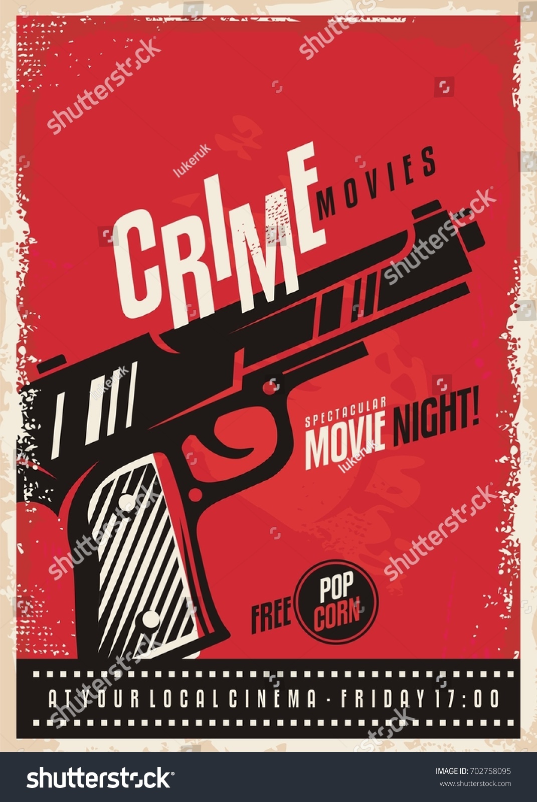 Movie Poster Design Template from image.shutterstock.com
