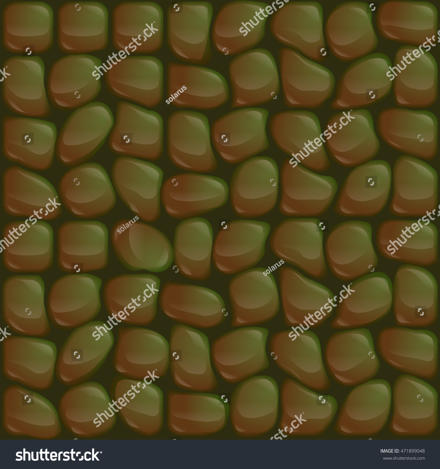 Crocodile Skin Seamless Texture Vector Illustration Stock Vector ...