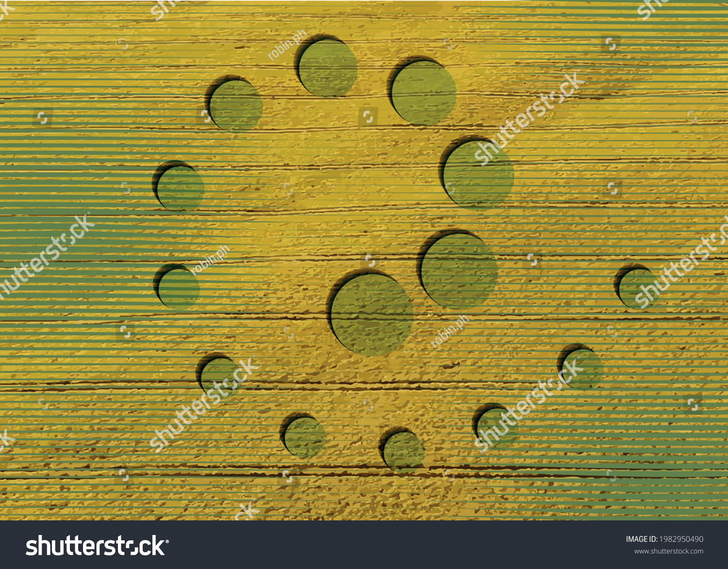 SVG of crop circles on green grass, spiral sacred geometry, esoteric geometric shapes, vector round mystical sign isolated on green and yellow background  svg
