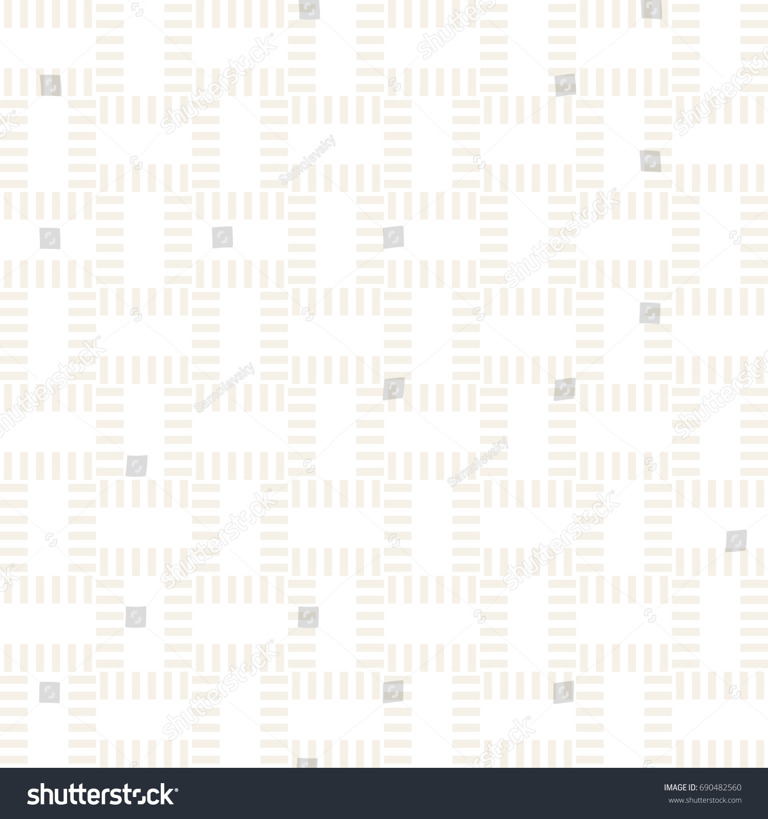 Crosshatch Vector Seamless Geometric Pattern Crossed Stock Vector ...