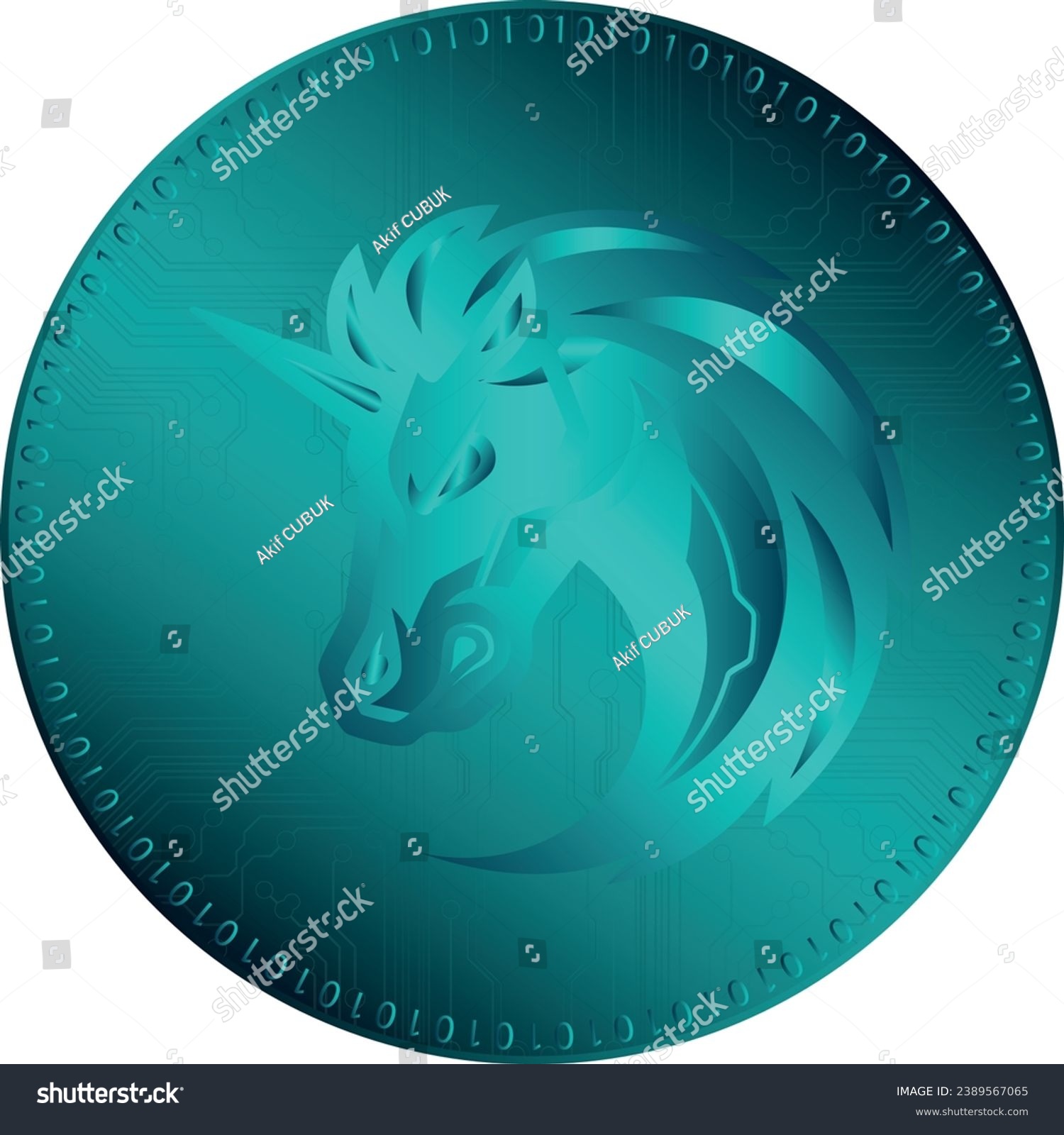 SVG of Cryptocurrency logos in colorful circle. vector logo images. 3d illustrations. svg