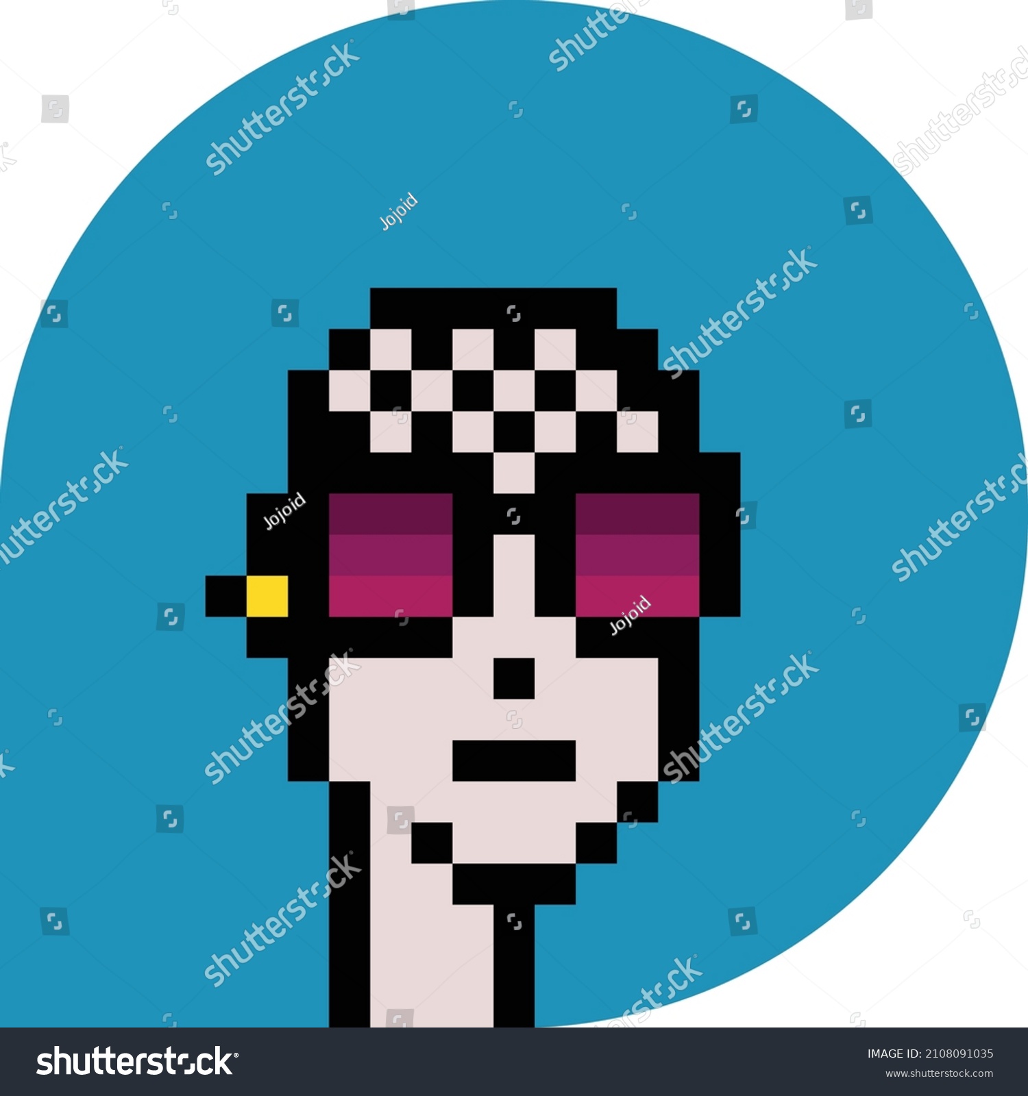 SVG of Cryptopunk for your NFT Collection svg