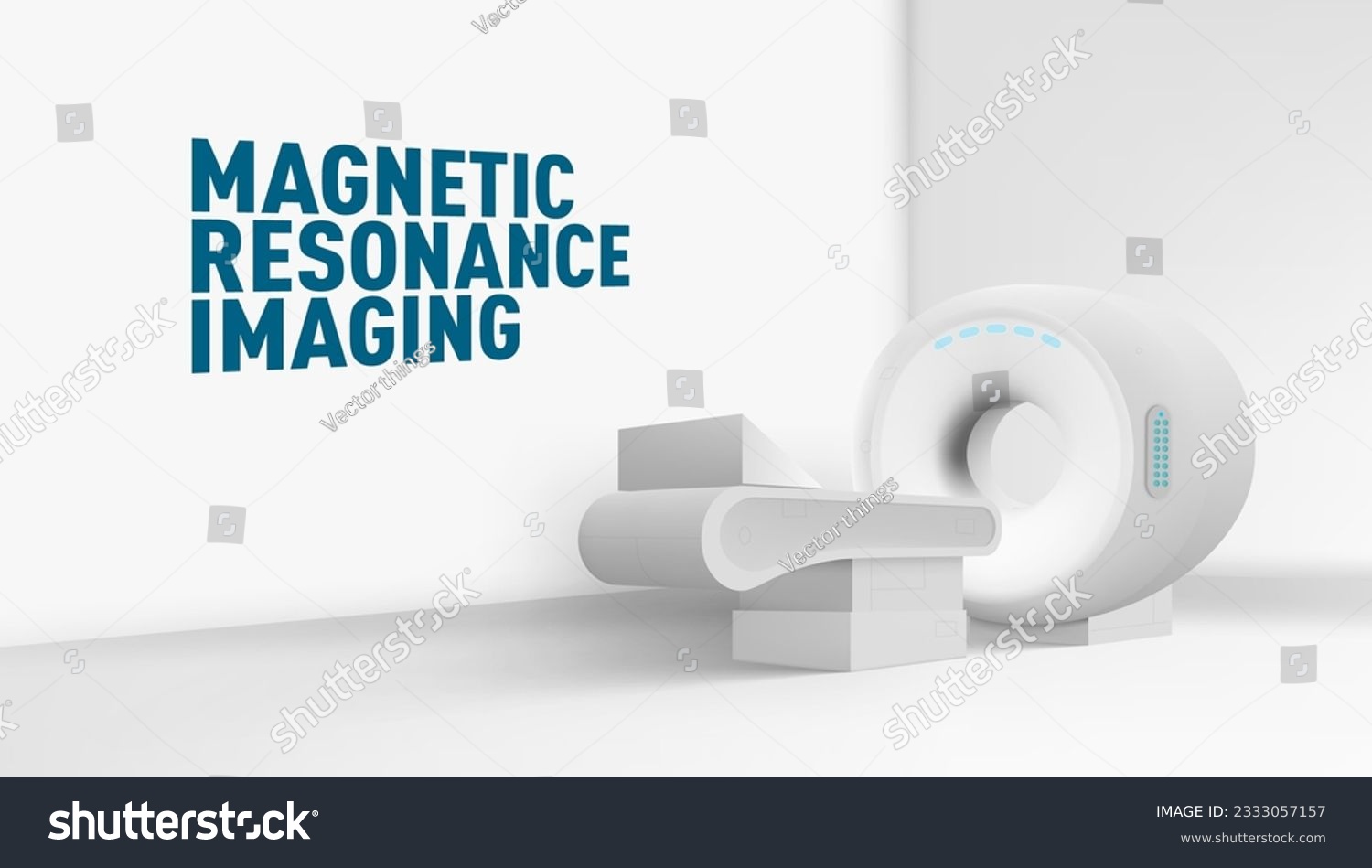 SVG of CT Scan Isolated On White. Magnetic Resonance Imaging Machine. Computerized Axial Tomography Scan. EPS10 Vector svg