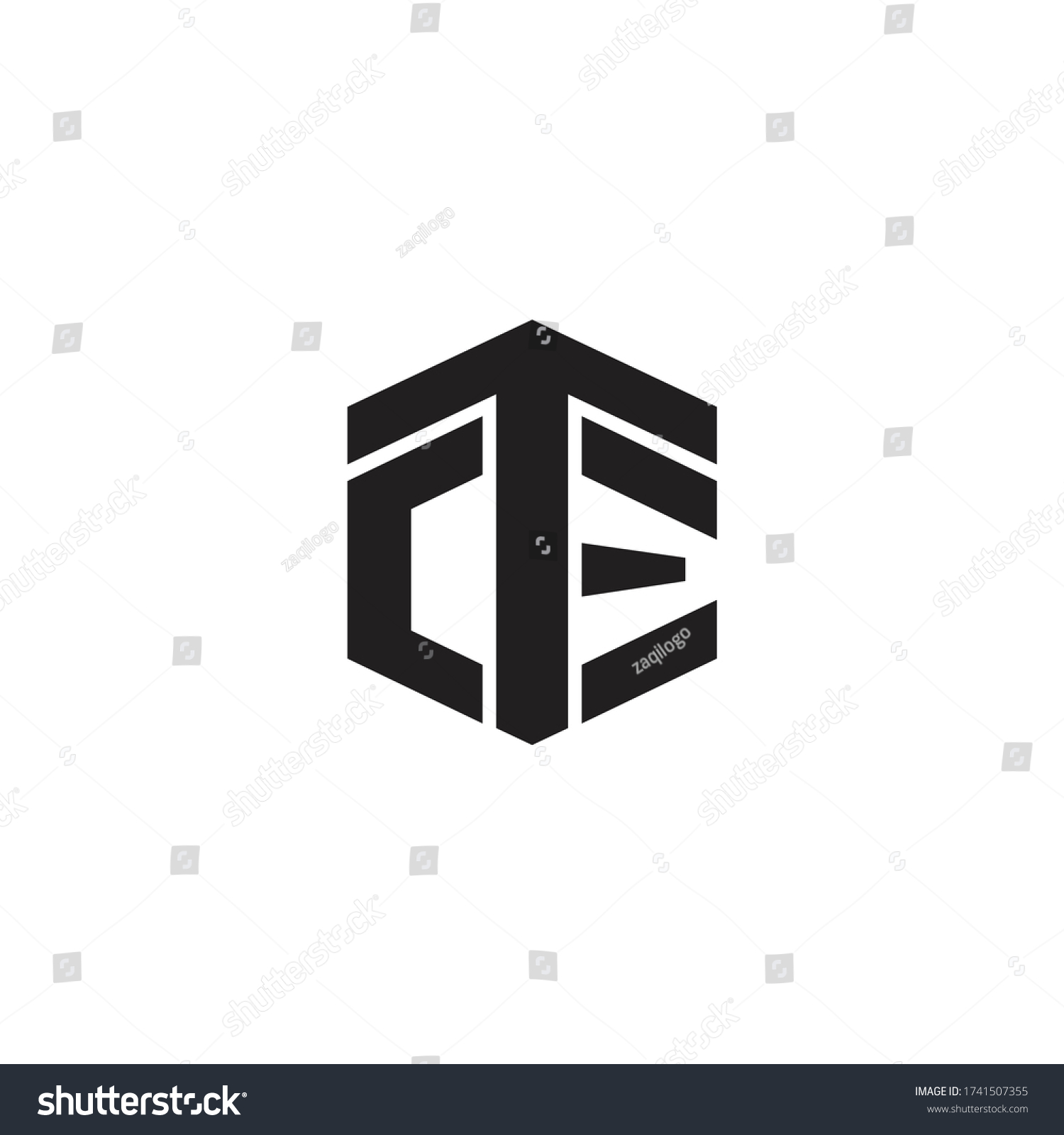 SVG of CTE Logo Vector Symbol Design Template svg