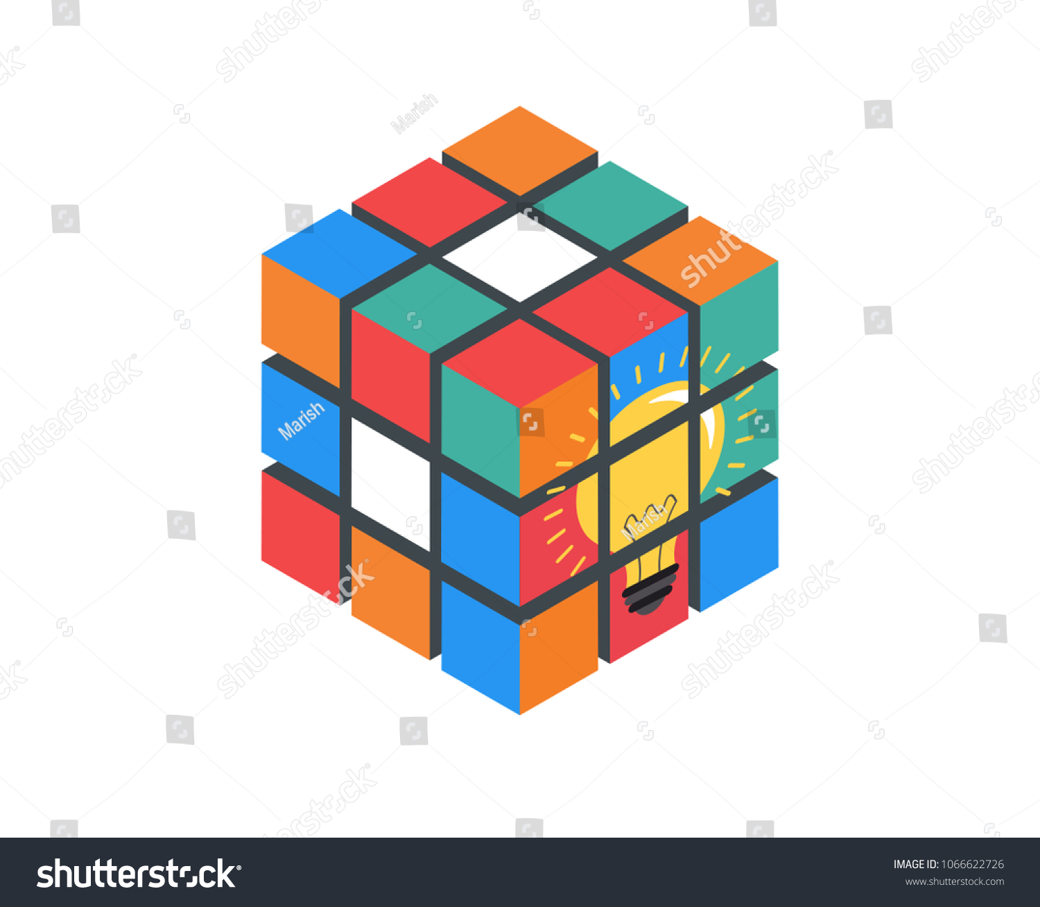 cube problem solving solution
