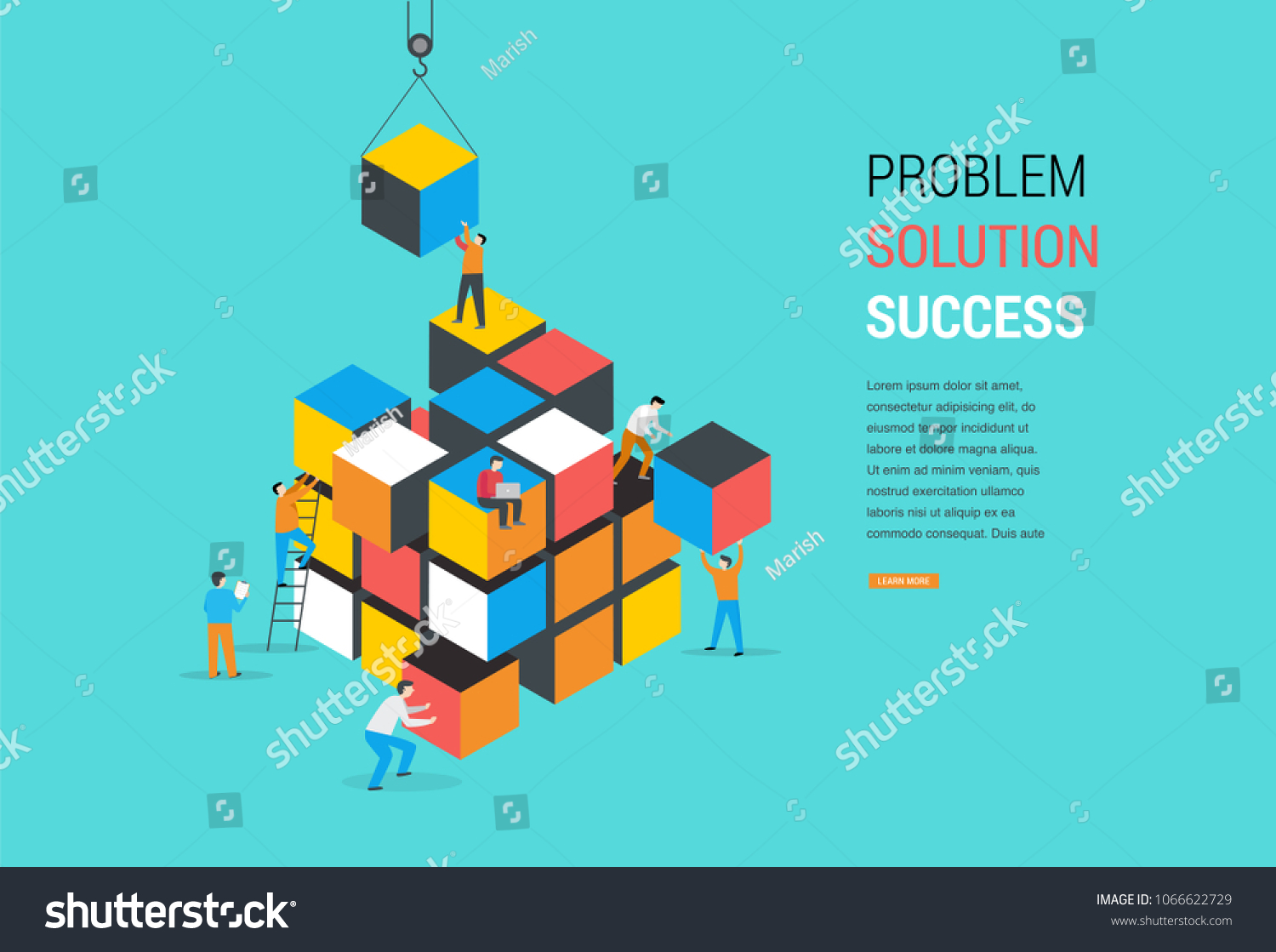 cube problem solving solution