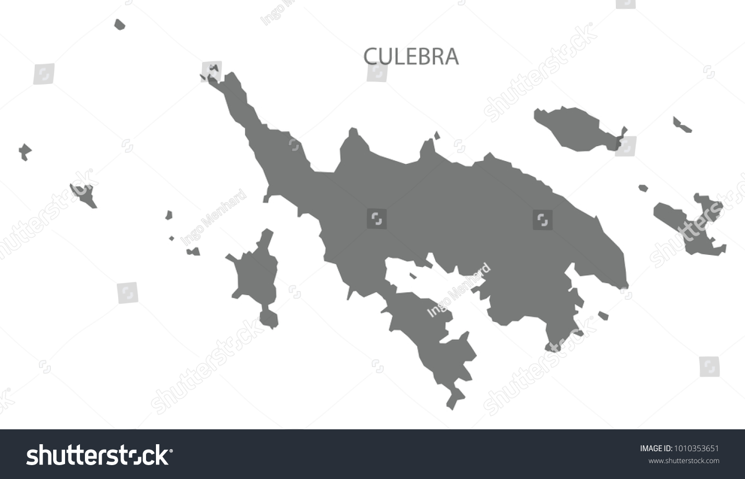 Culebra Puerto Rico Map Culebra Map Images, Stock Photos & Vectors | Shutterstock