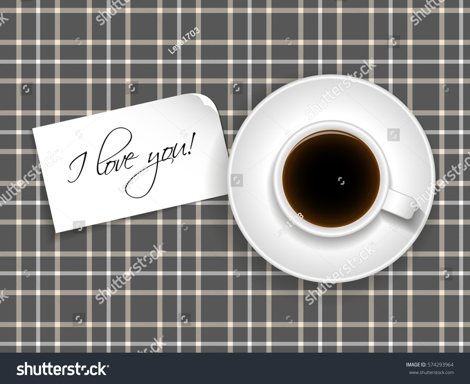 Image Result For Black Coffee Good For You Good Morning Note Stock Vector Image stock vector cup of coffee with a note saying i love you 574293964 Black Coffee Good For You Good Morning Note Stock Vector Image