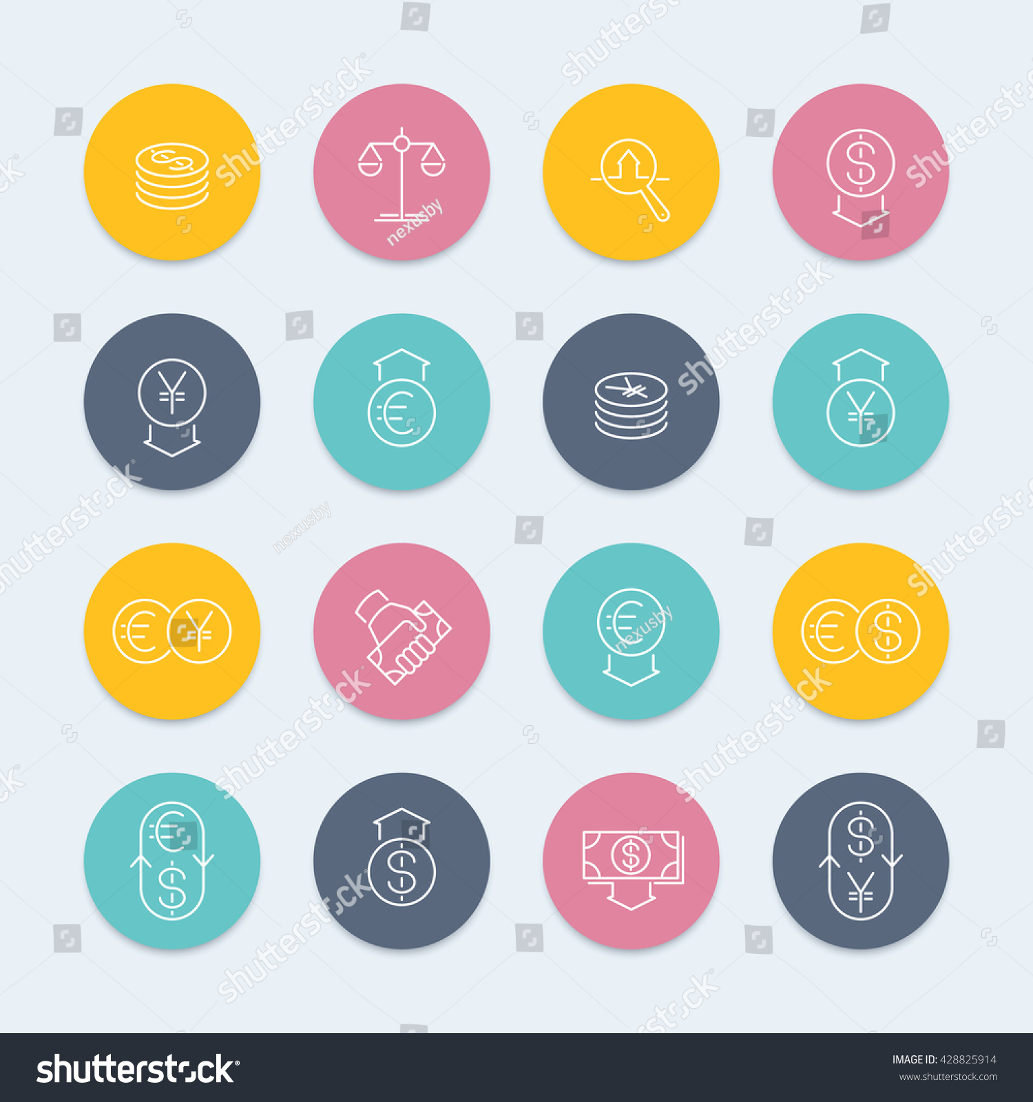 Forex vector icon