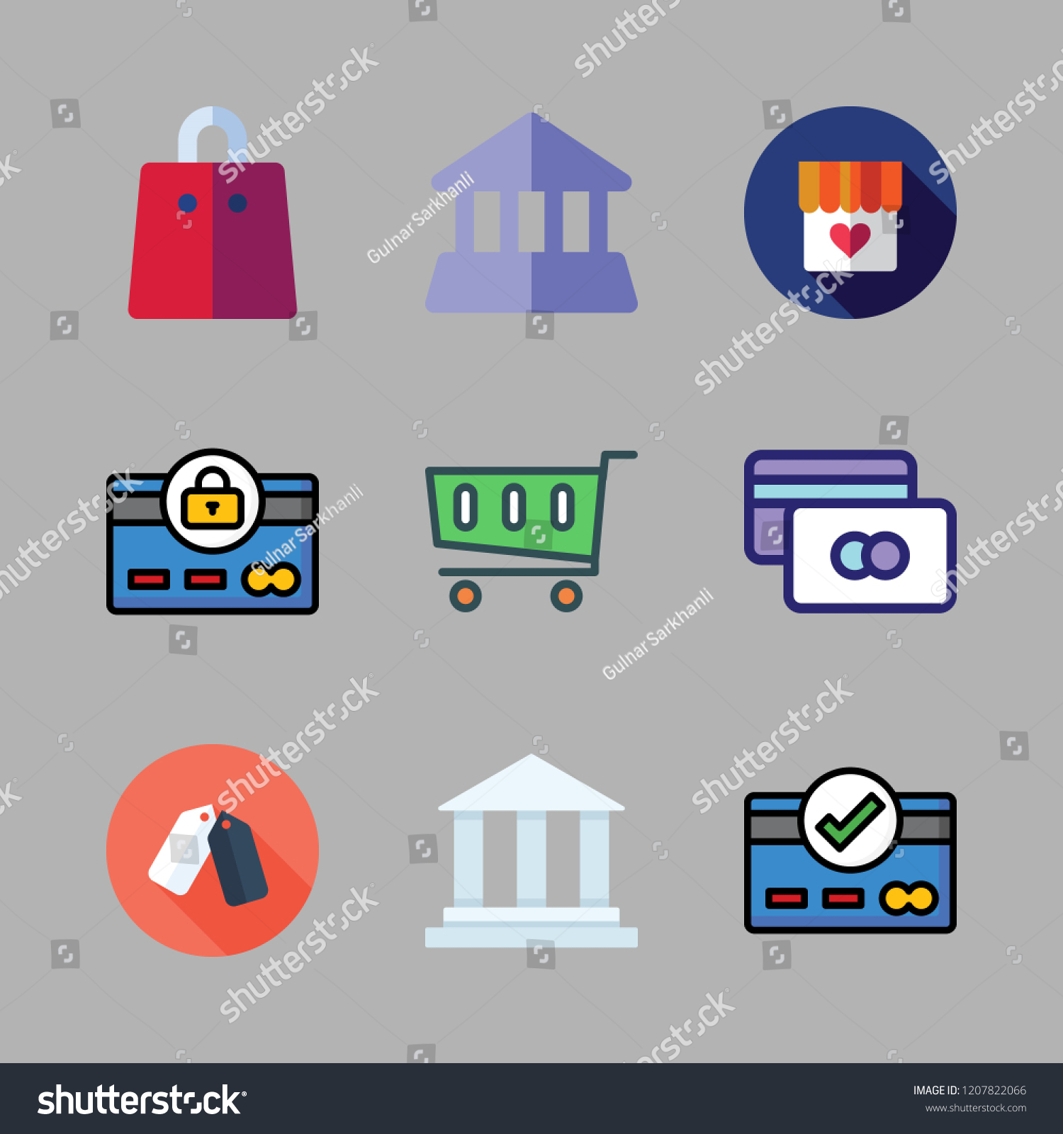 Customer Icon Set Vector Set About Stock Vector (Royalty Free) 1207822066