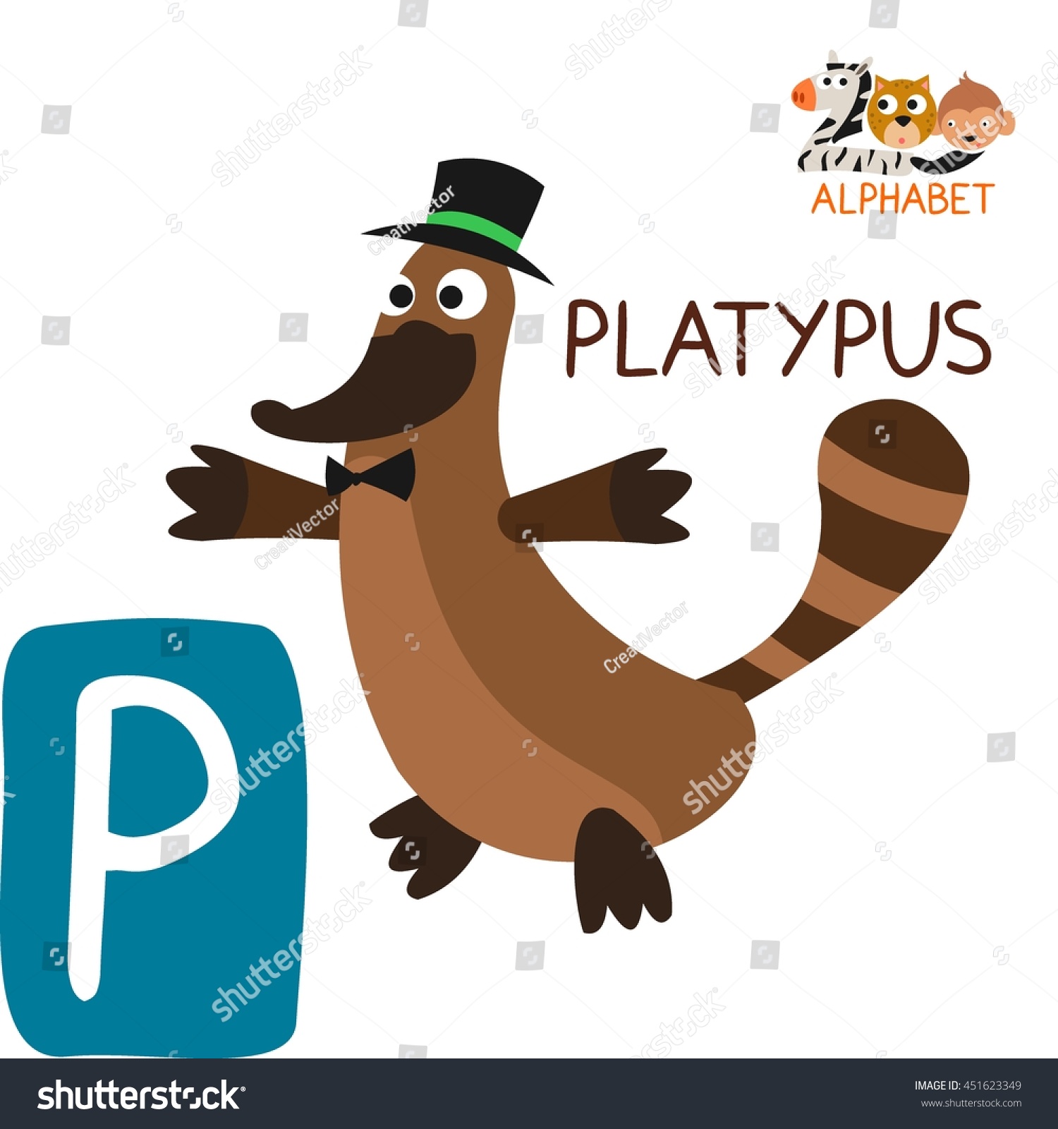 FREE} Letter P Animal Alphabet Dots Printable! | Preschool Powol ...