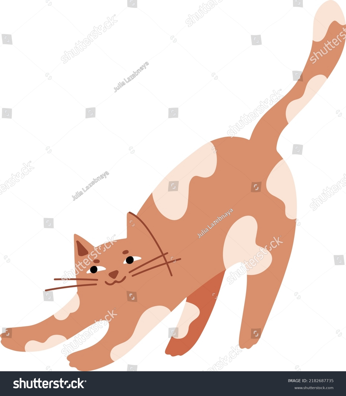 1,813 Kitty stretching Stock Illustrations, Images & Vectors | Shutterstock