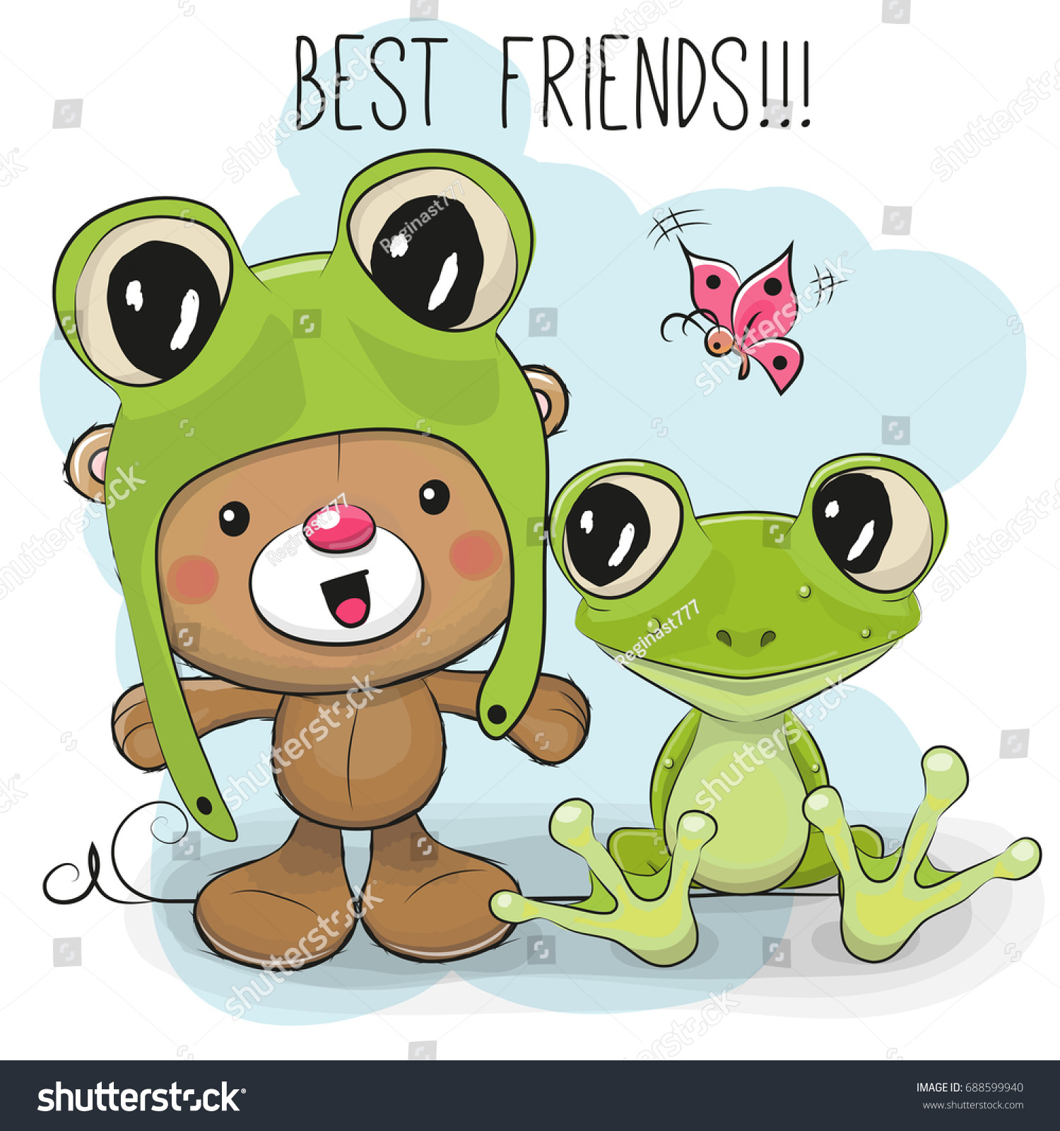 teddy bear frog