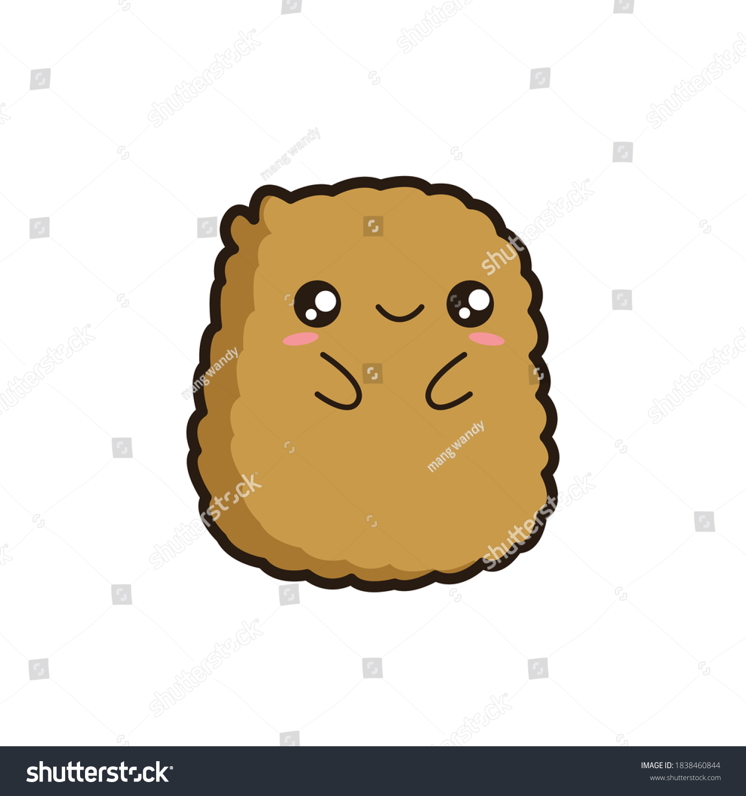 Chicken nuggets cartoon Images, Stock Photos & Vectors Shutterstock