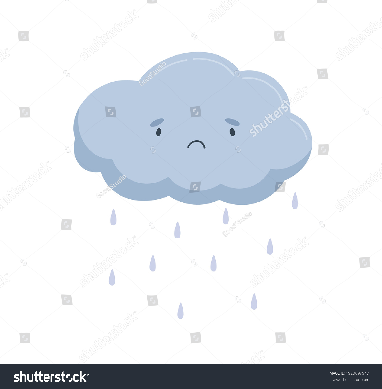 4,275 Rain cloud sad Stock Illustrations, Images & Vectors | Shutterstock