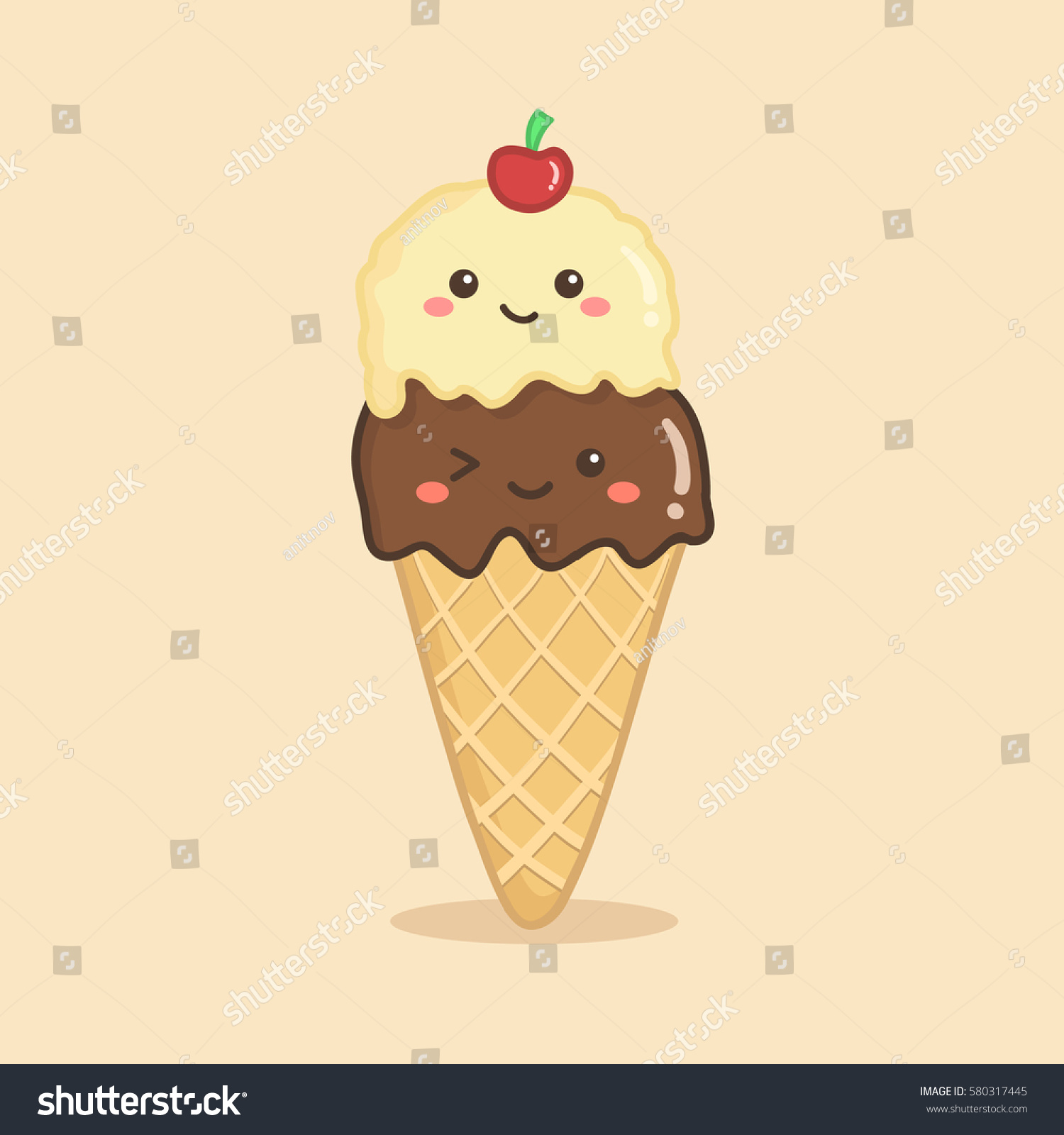 13 Gambar Kartun Ice Cream Cone  Kumpulan Gambar  Kartun 