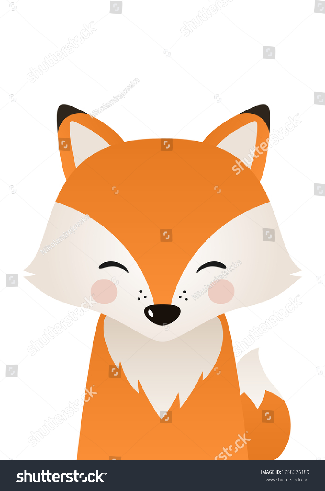 Digital Drawing & Illustration Fox Clipart Baby Fox Clip Art Cute Fox