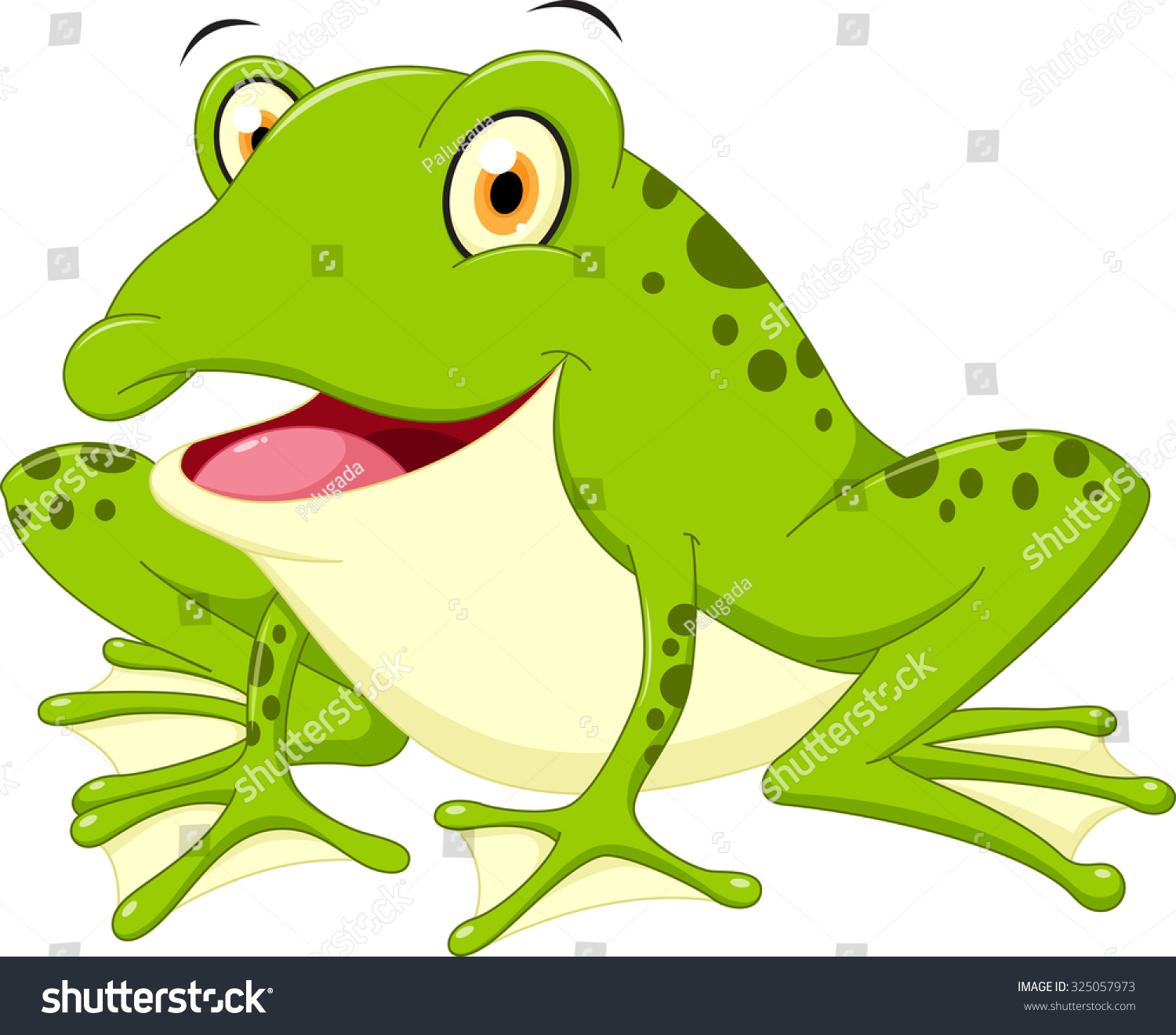 Cartoon fat frog Stock Vectors, Images & Vector Art | Shutterstock
