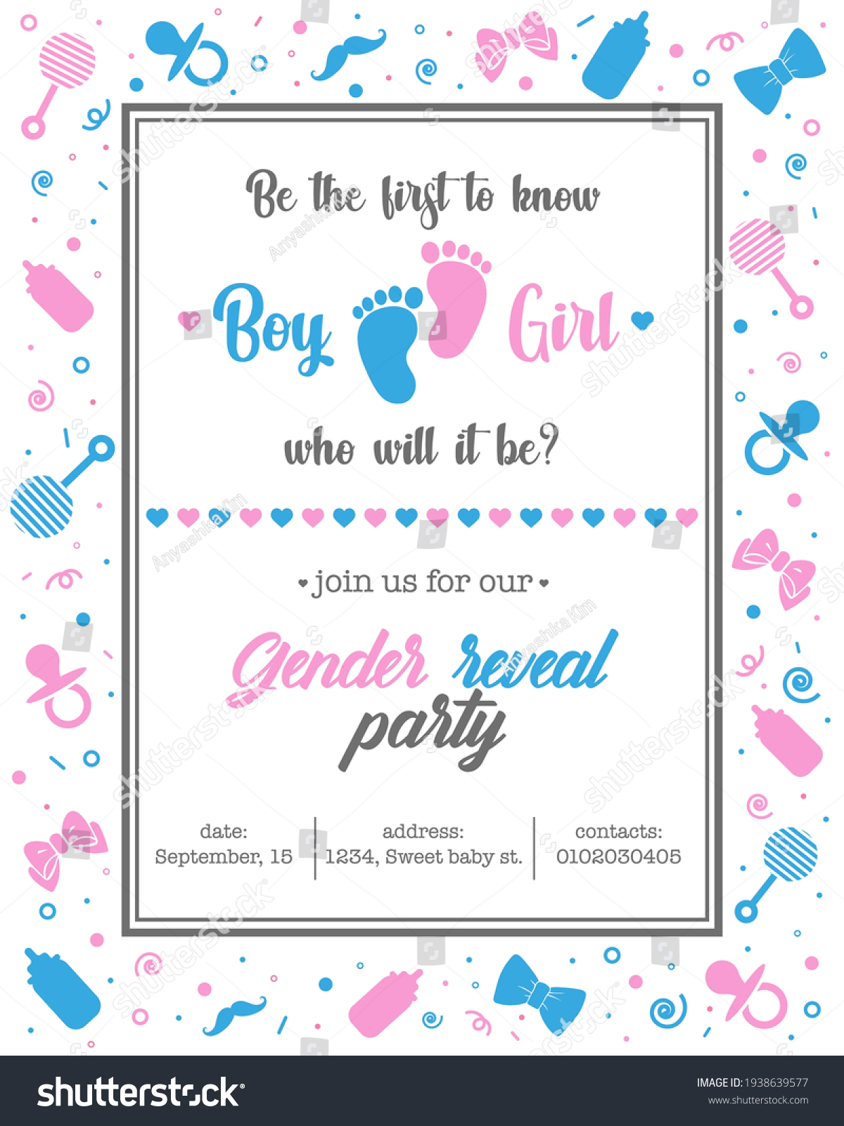 1,020 Gender reveal backgrounds Stock Vectors, Images & Vector Art ...