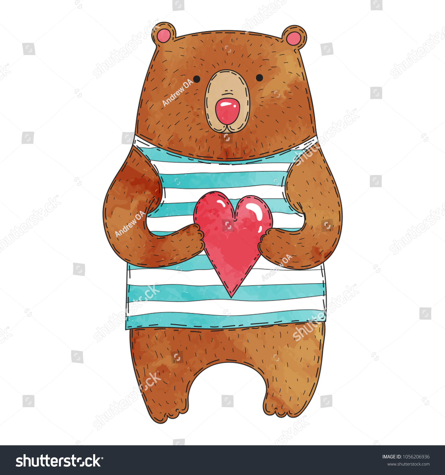 teddy bear in sailor suit