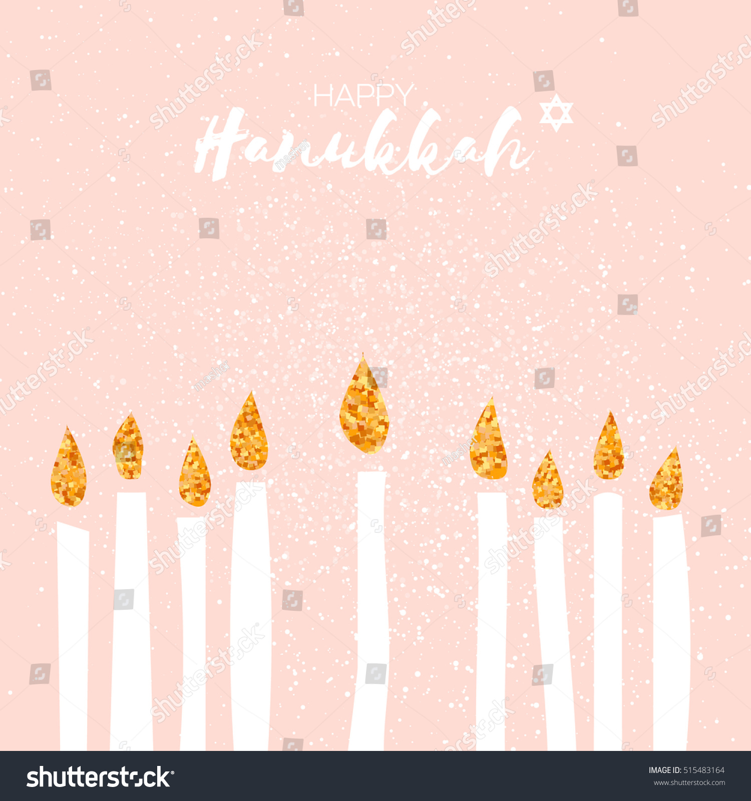 cute happy hanukkah greeting card gold stock vector royalty free 515483164 https www shutterstock com image vector cute happy hanukkah greeting card gold 515483164