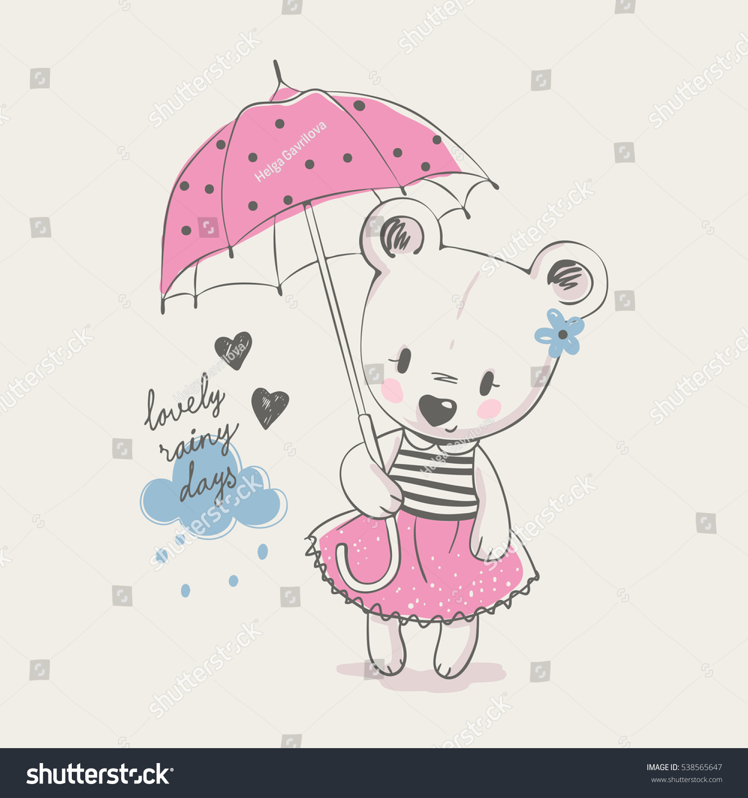 Girl Drawing Umbrella Girl by Karyn Lewis Bonfiglio - UuuYeeE Umbrella ...