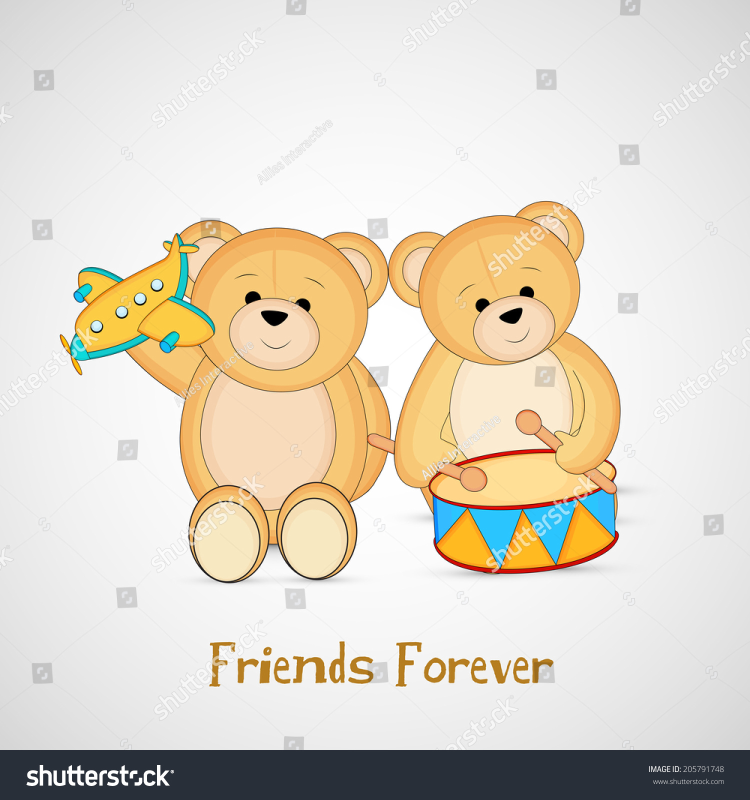 happy friendship day teddy