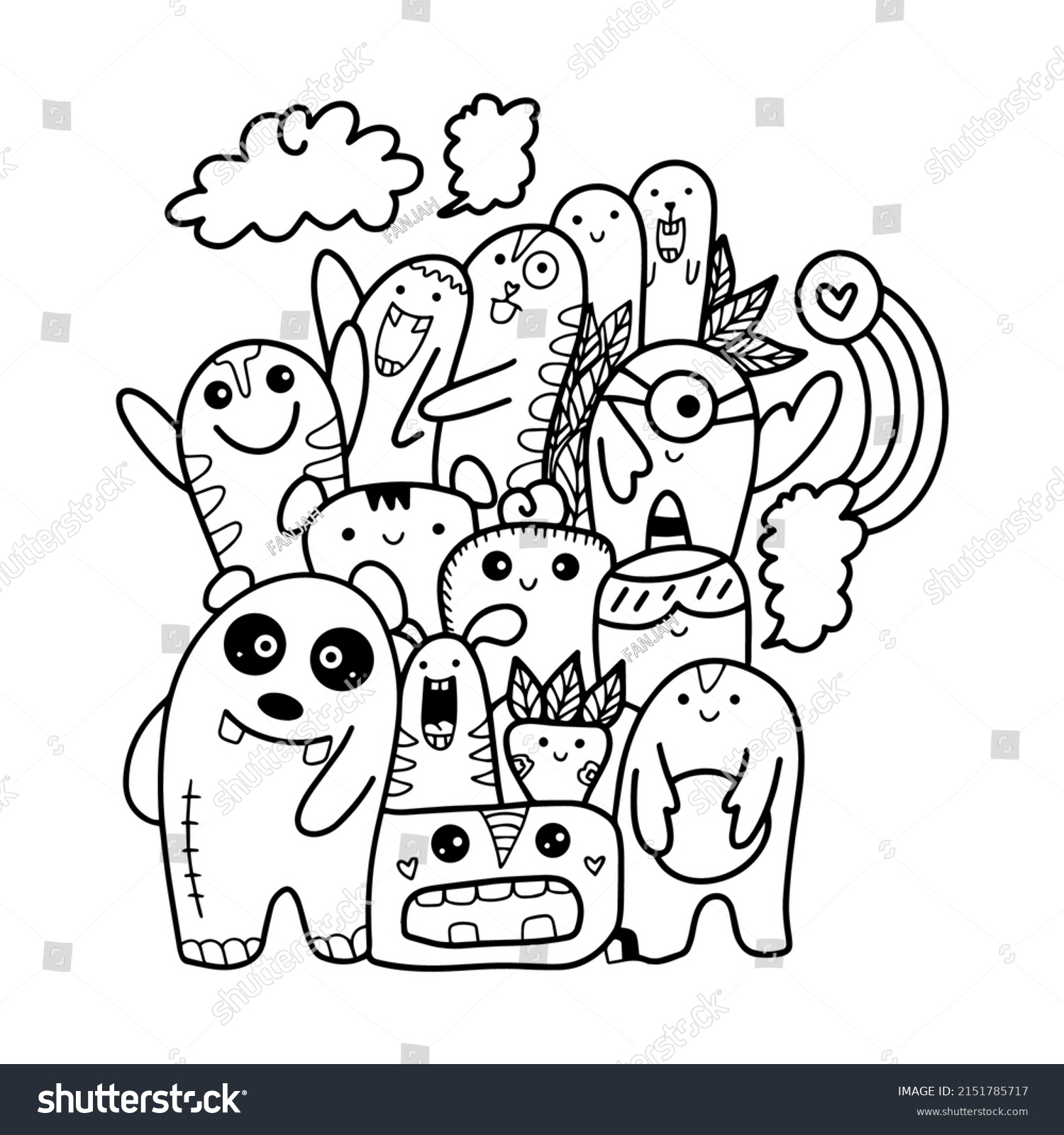 1,768 Monster society Images, Stock Photos & Vectors | Shutterstock