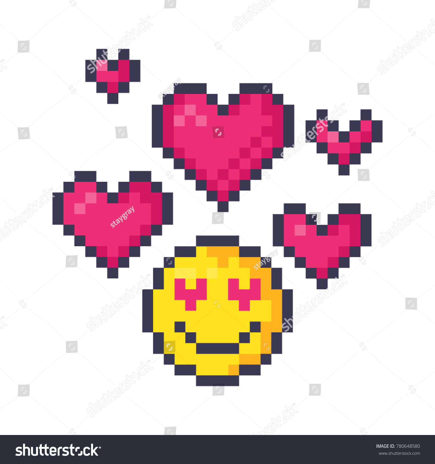 Pixel Art Amour