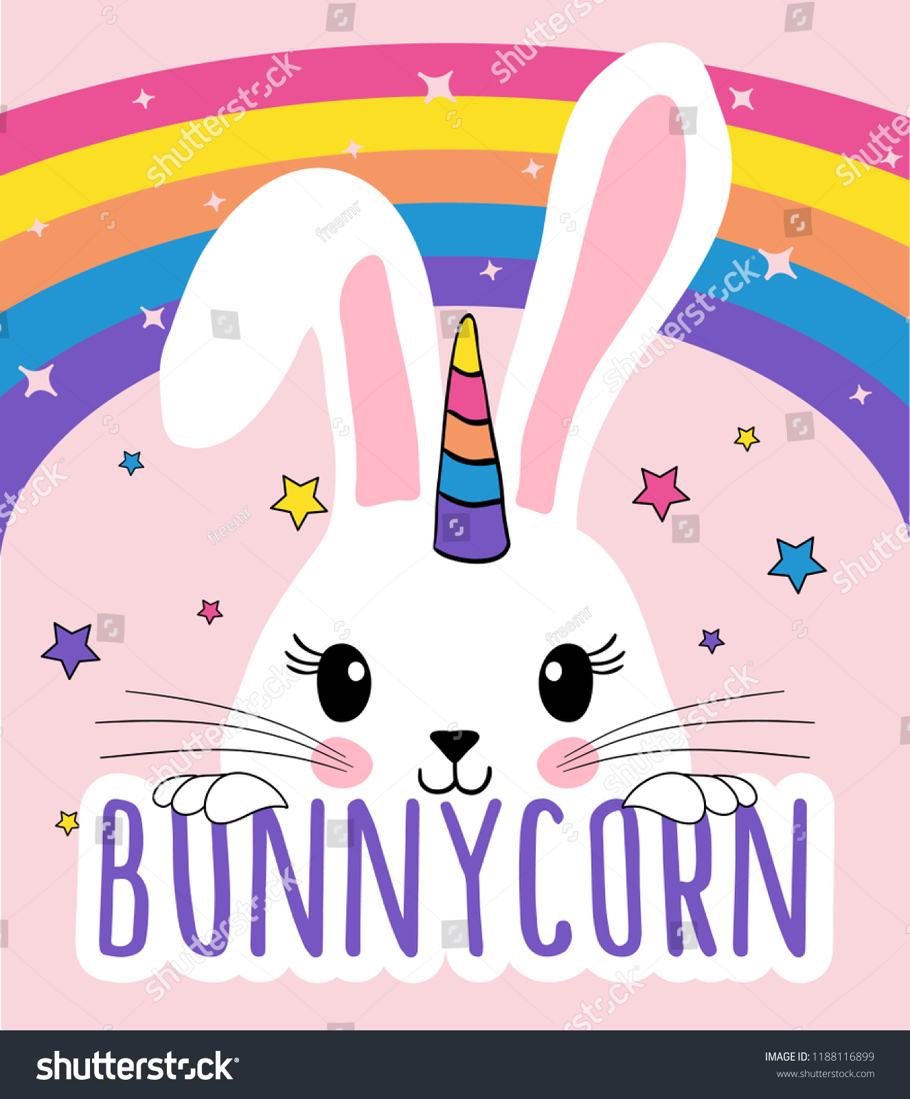 Bunny Unicorn Images Stock Photos And Vectors Shutterstock