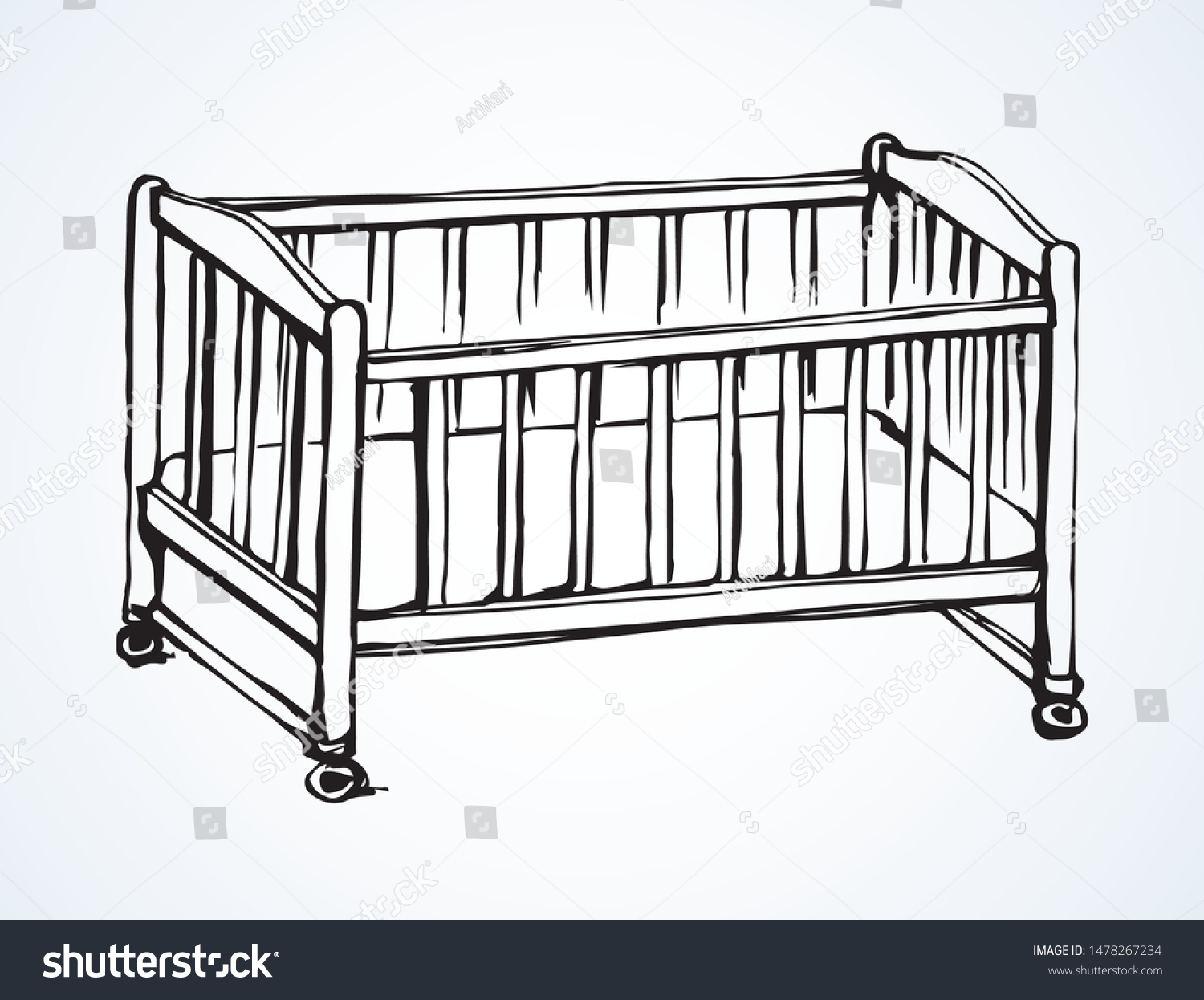 566-baby-cot-sketch-stock-illustrations-images-vectors-shutterstock